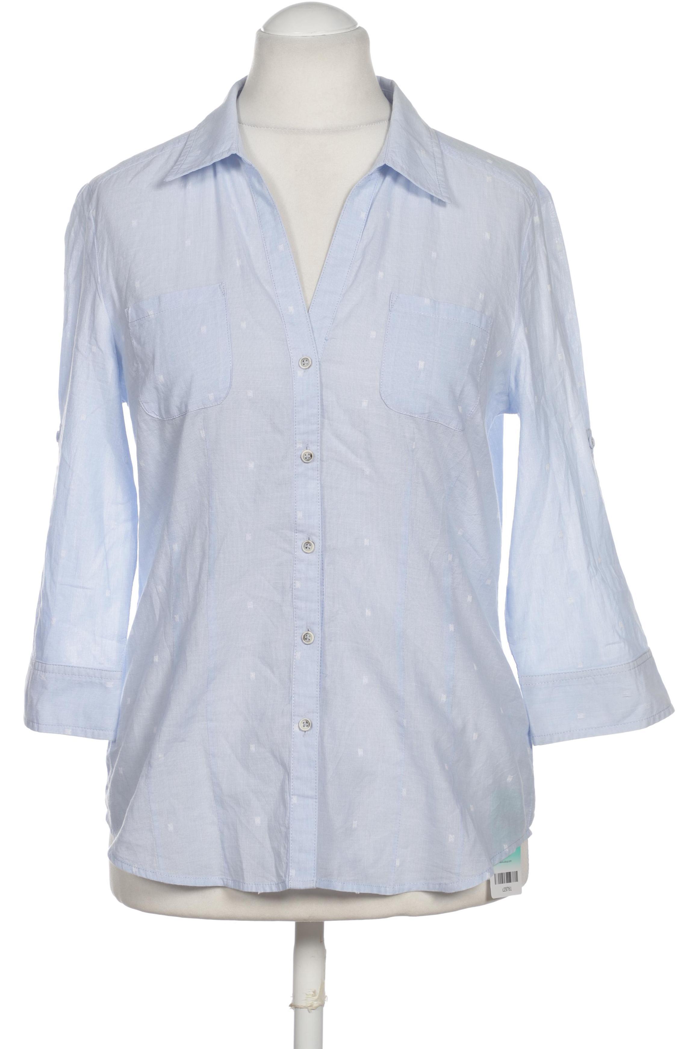 

Opus Damen Bluse, blau, Gr. 40