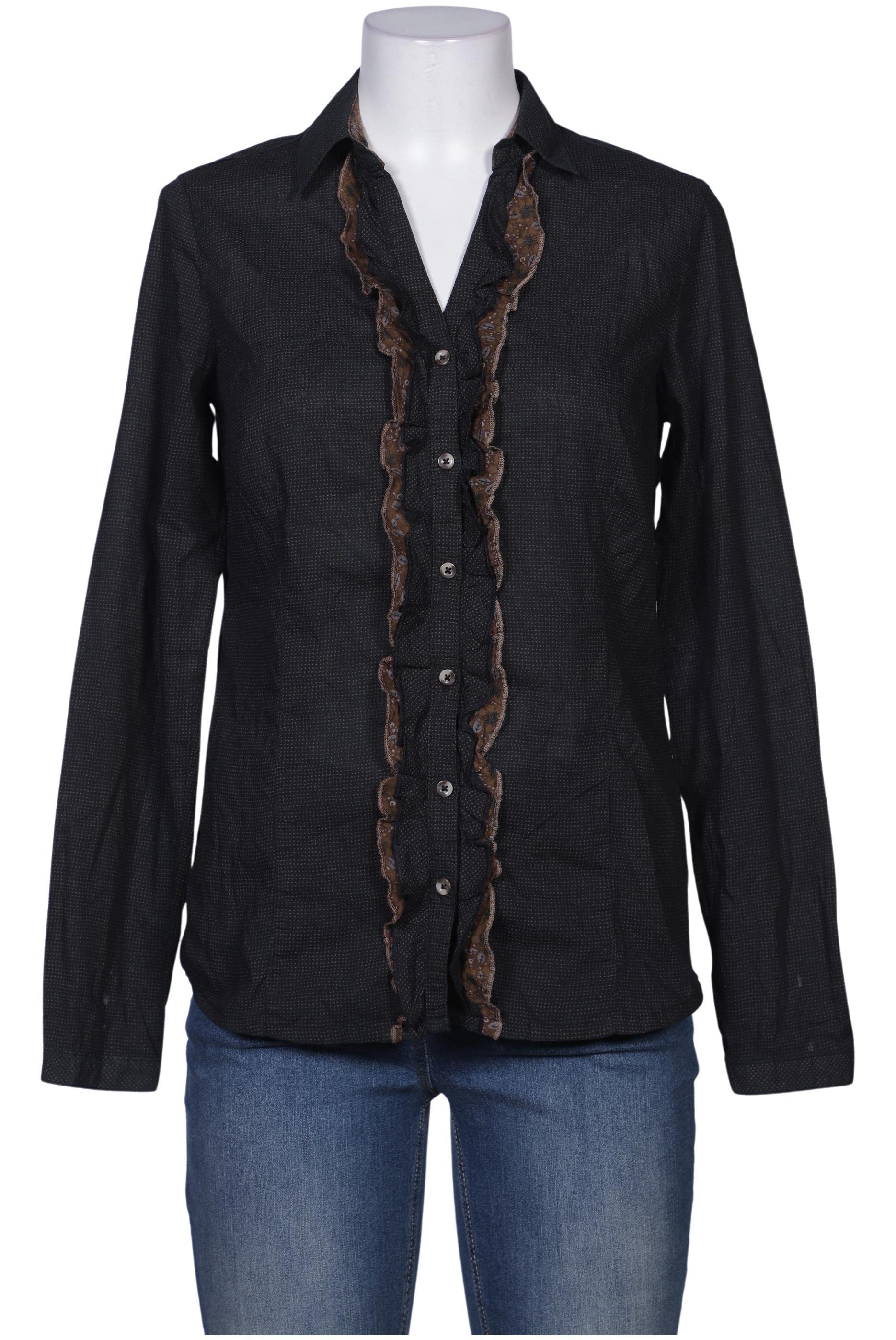 

Opus Damen Bluse, schwarz, Gr. 36