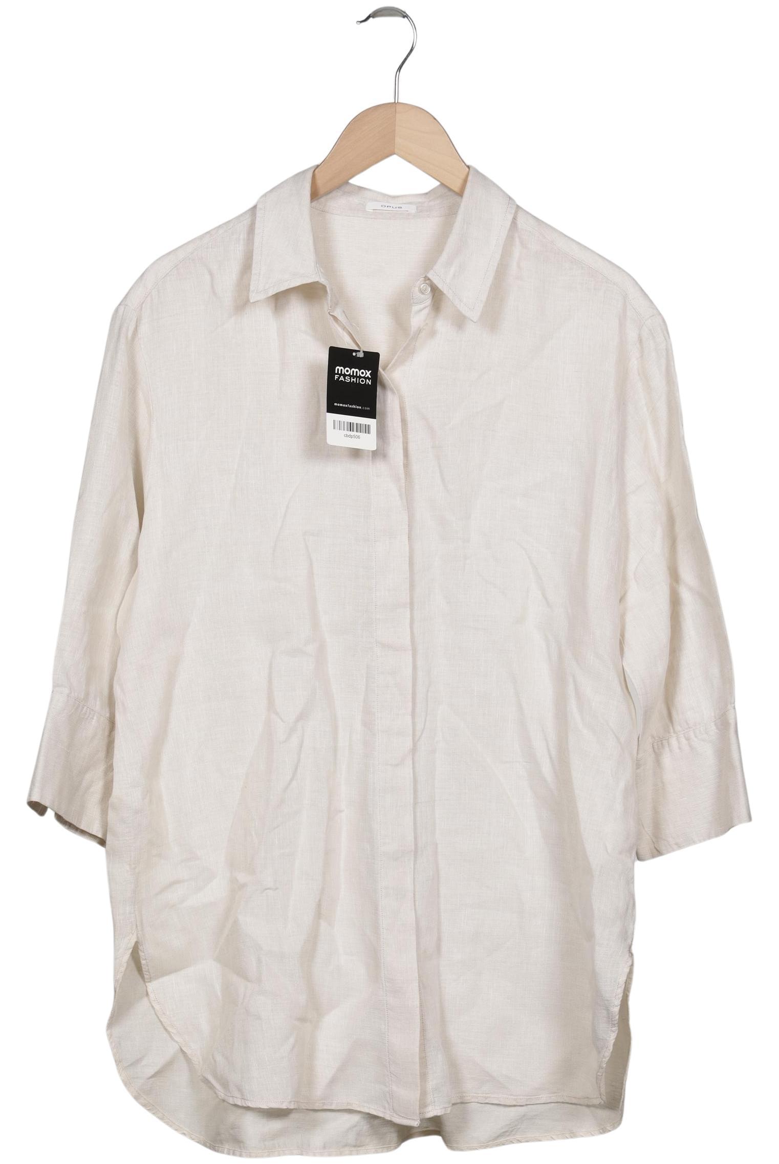 

Opus Damen Bluse, beige, Gr. 42