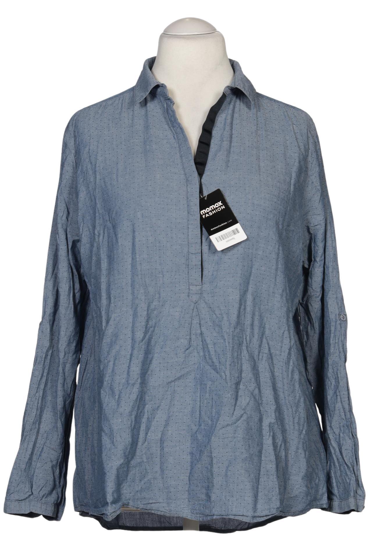 

Opus Damen Bluse, blau, Gr. 44