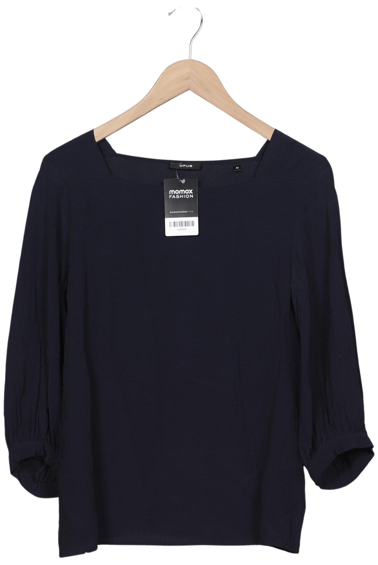 

Opus Damen Bluse, marineblau, Gr. 40