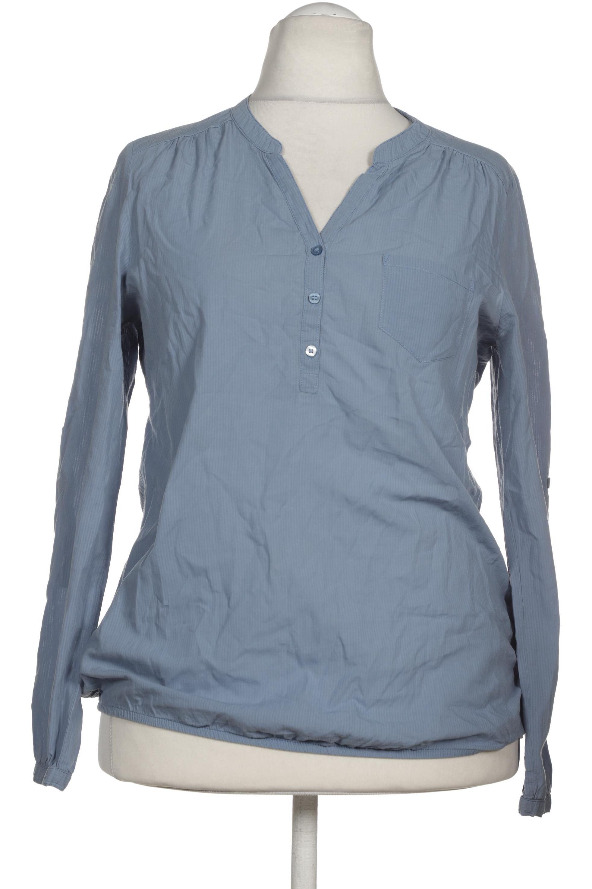 

Opus Damen Bluse, blau, Gr. 42