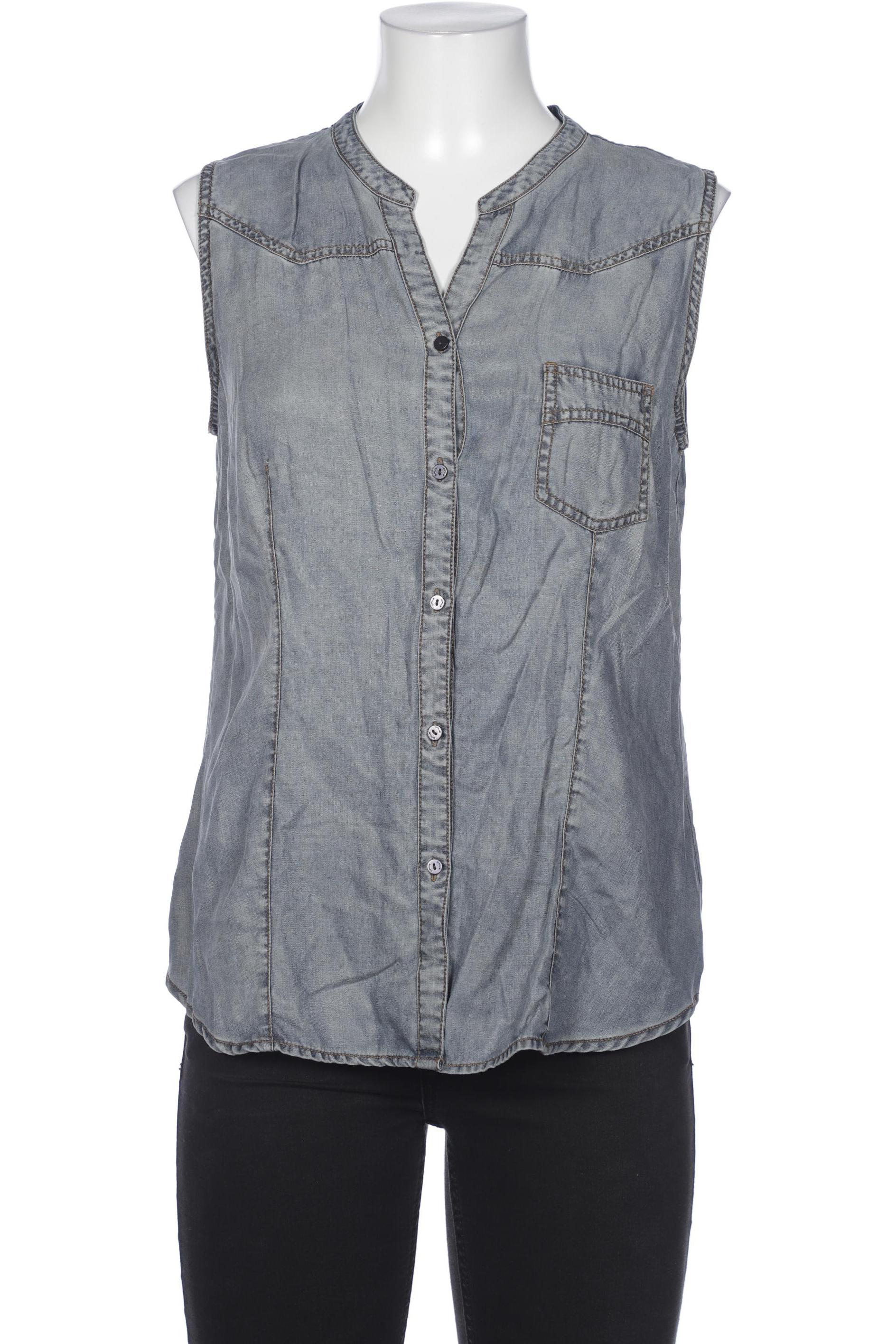 

Opus Damen Bluse, blau, Gr. 40