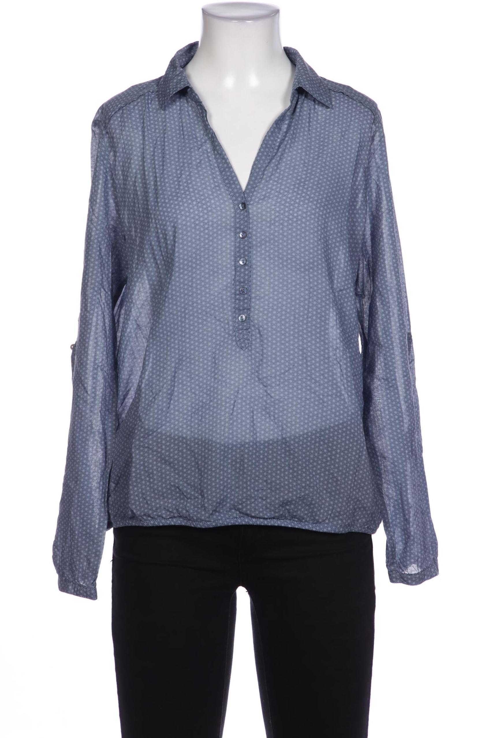 

Opus Damen Bluse, blau, Gr. 38