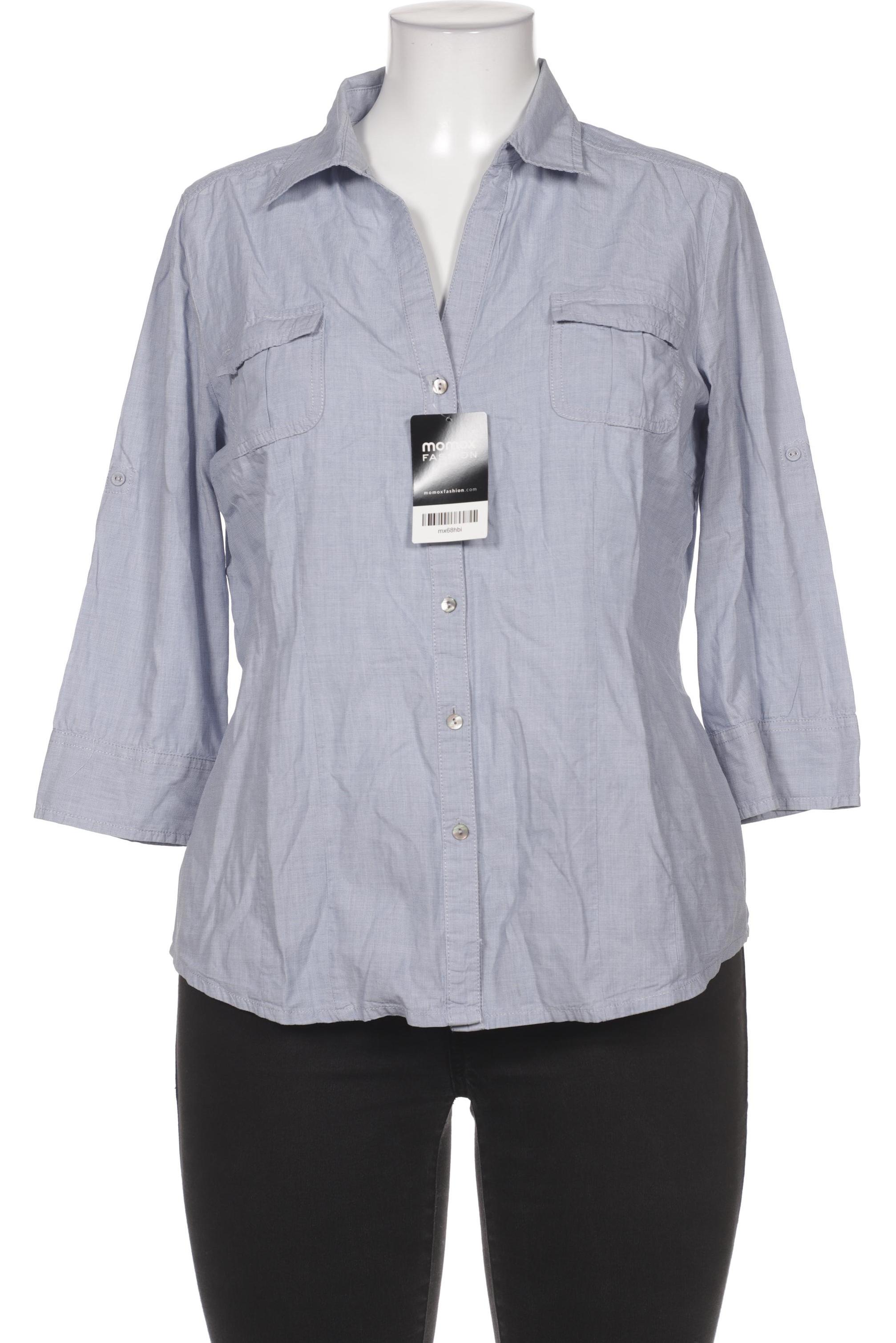 

Opus Damen Bluse, blau, Gr. 44