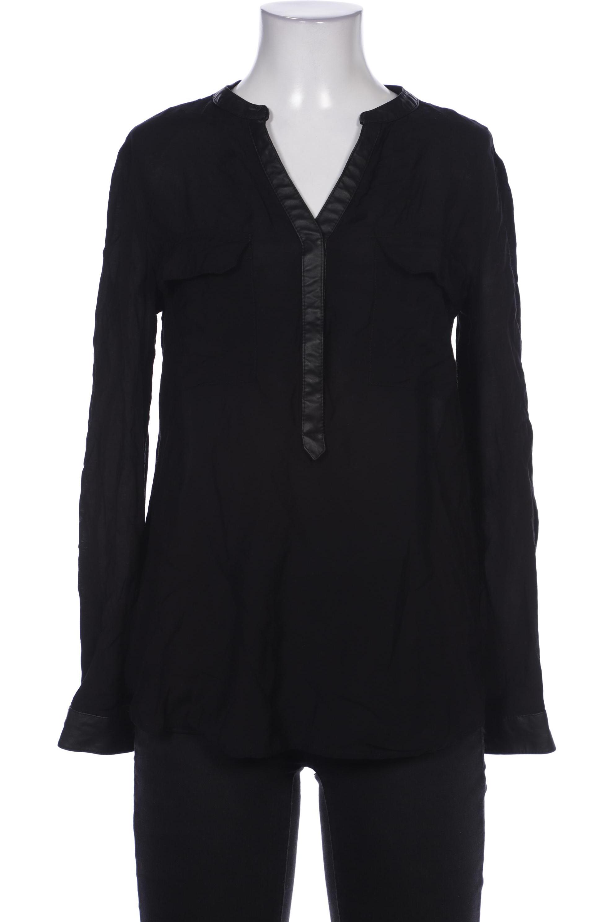 

Opus Damen Bluse, schwarz, Gr. 36