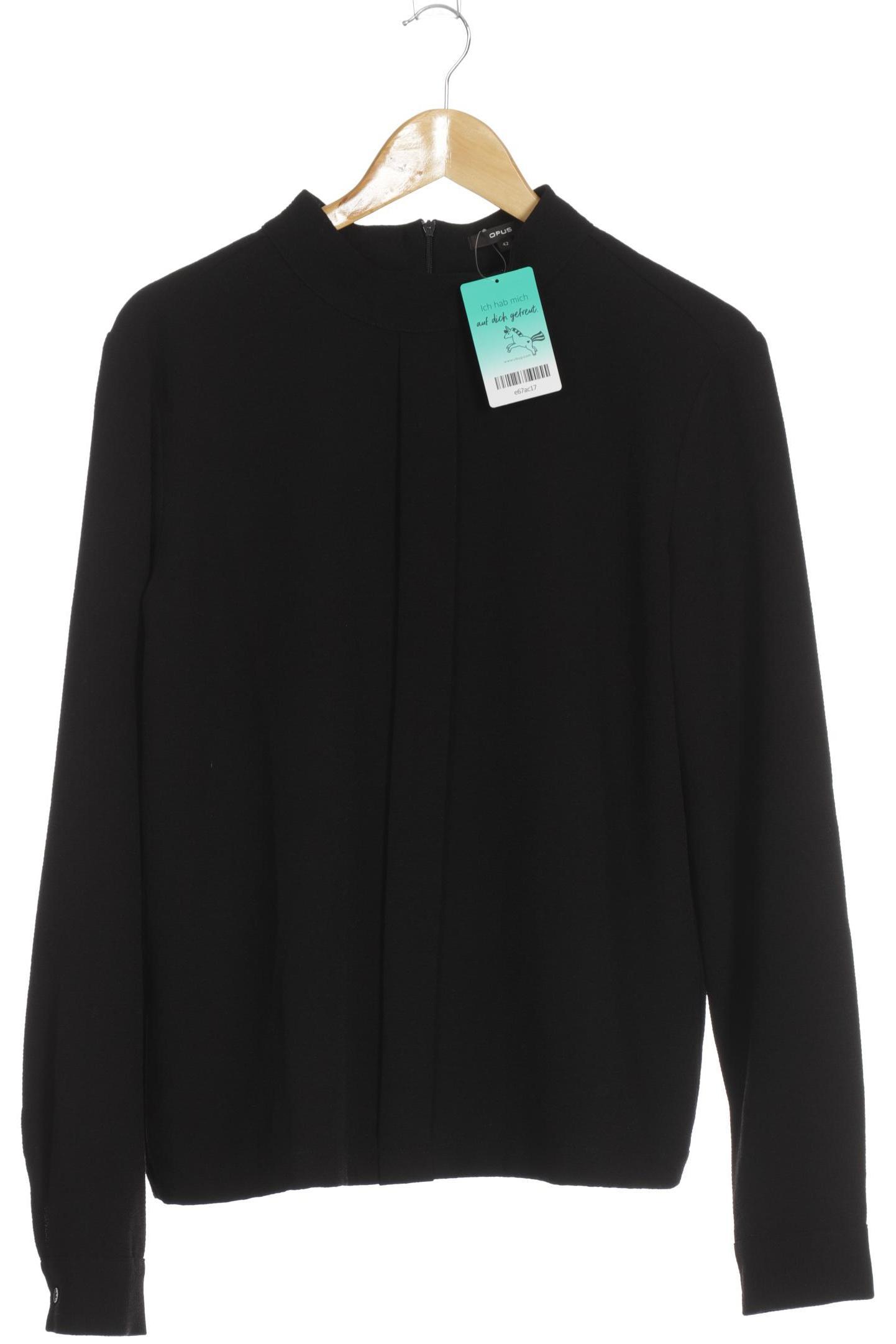 

Opus Damen Bluse, schwarz, Gr. 42