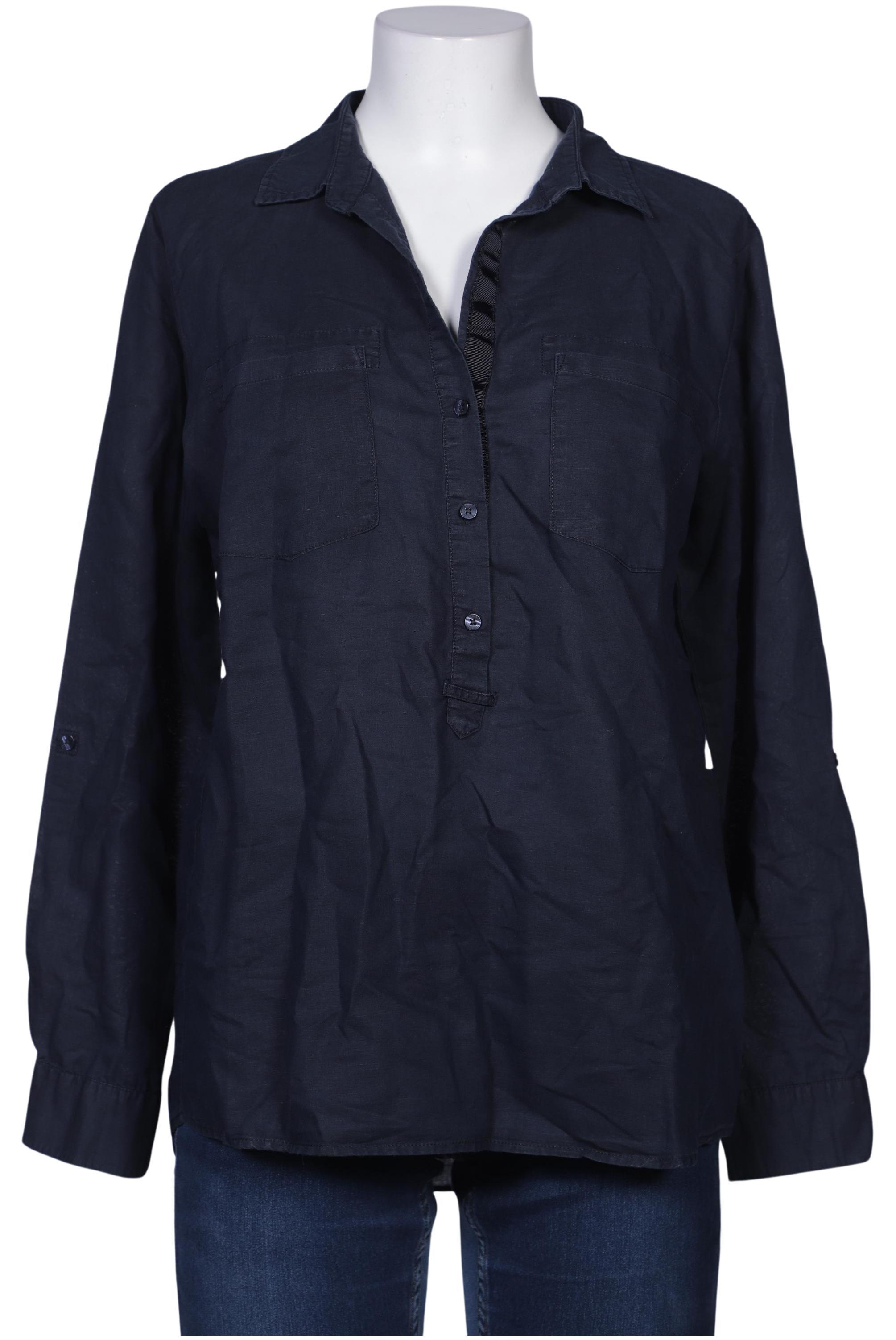 

Opus Damen Bluse, marineblau, Gr. 40