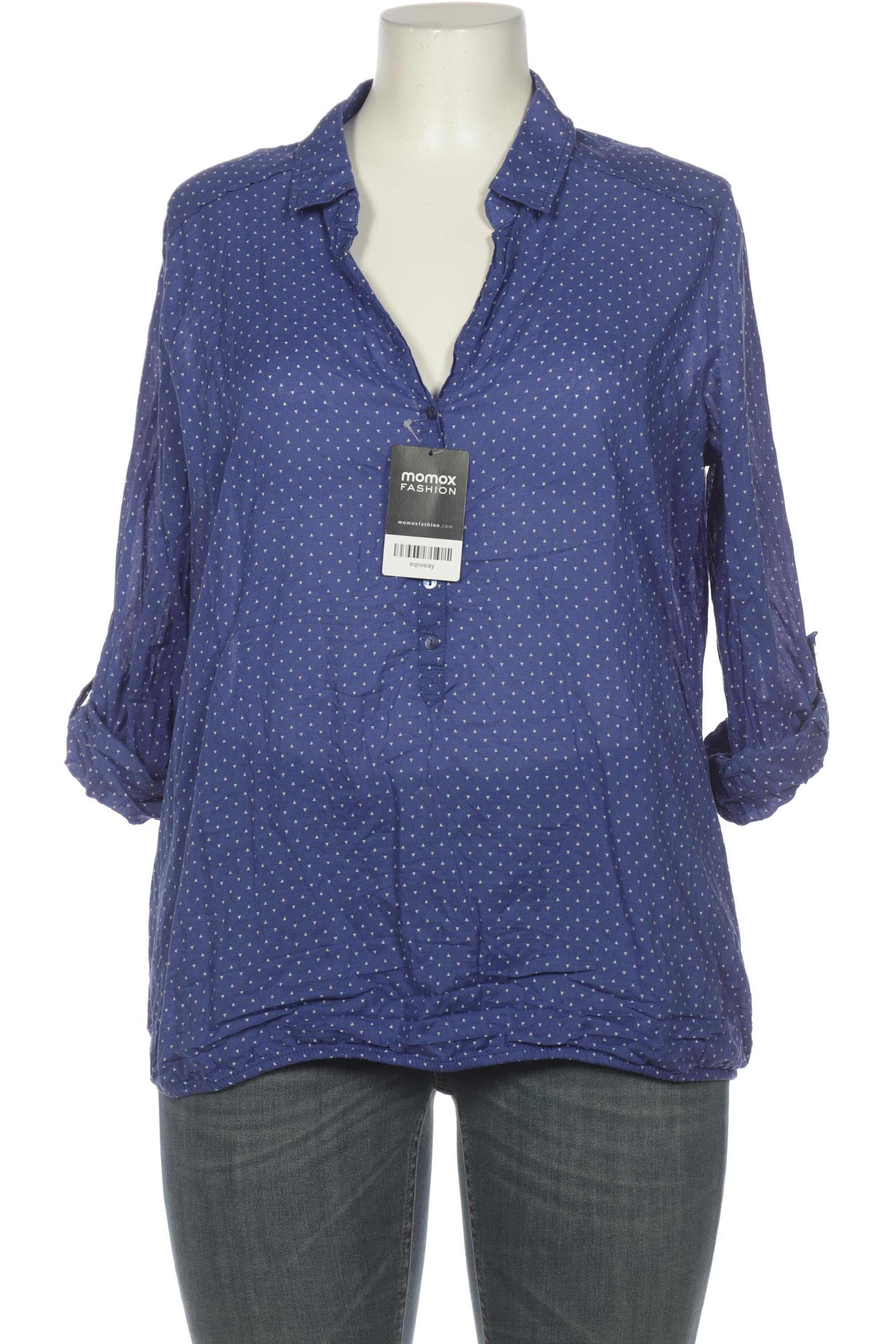 

Opus Damen Bluse, blau, Gr. 44