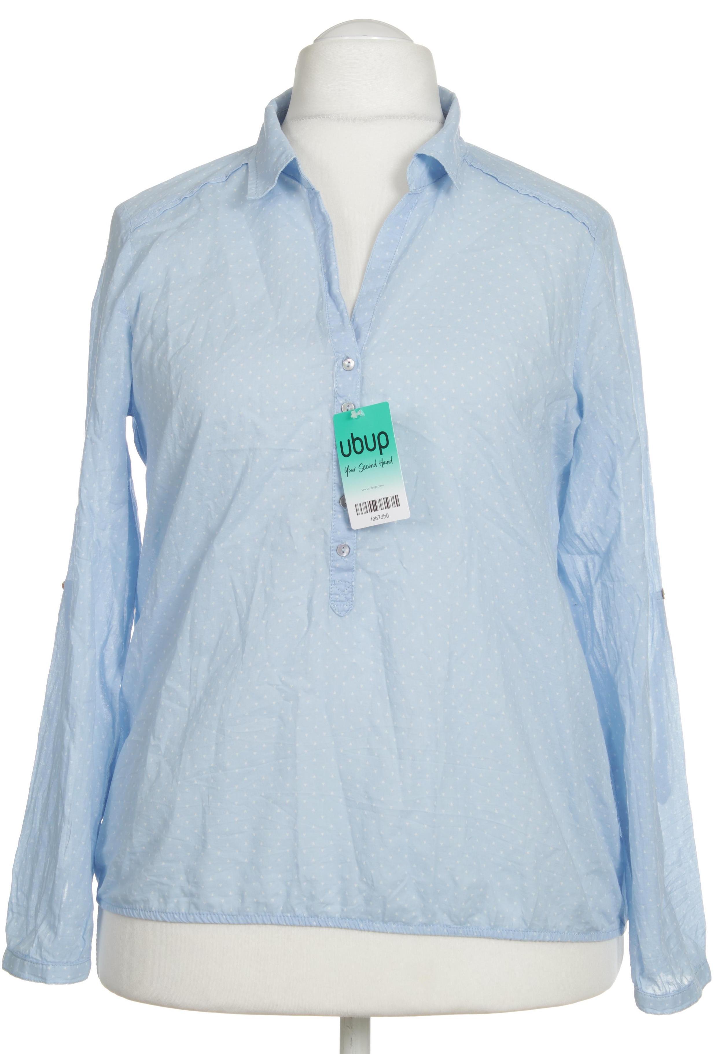 

Opus Damen Bluse, blau, Gr. 42