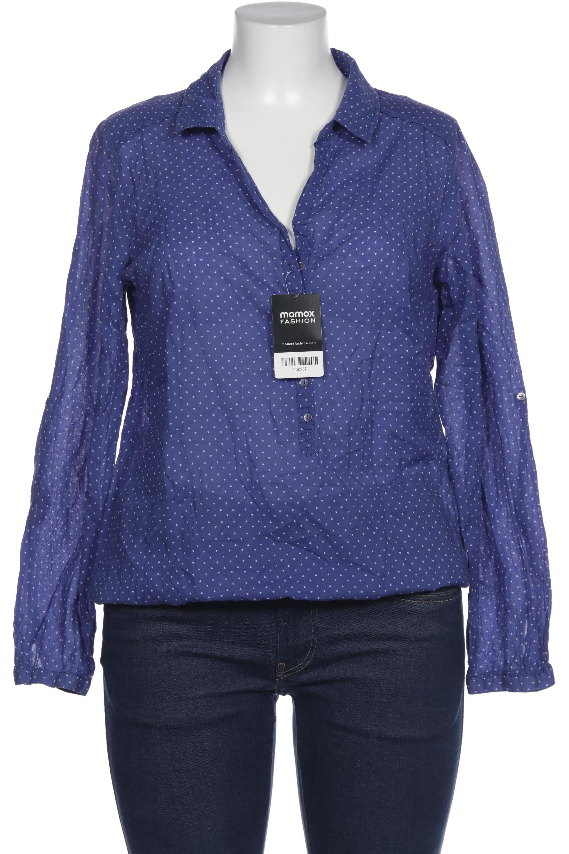 

Opus Damen Bluse, blau, Gr. 42
