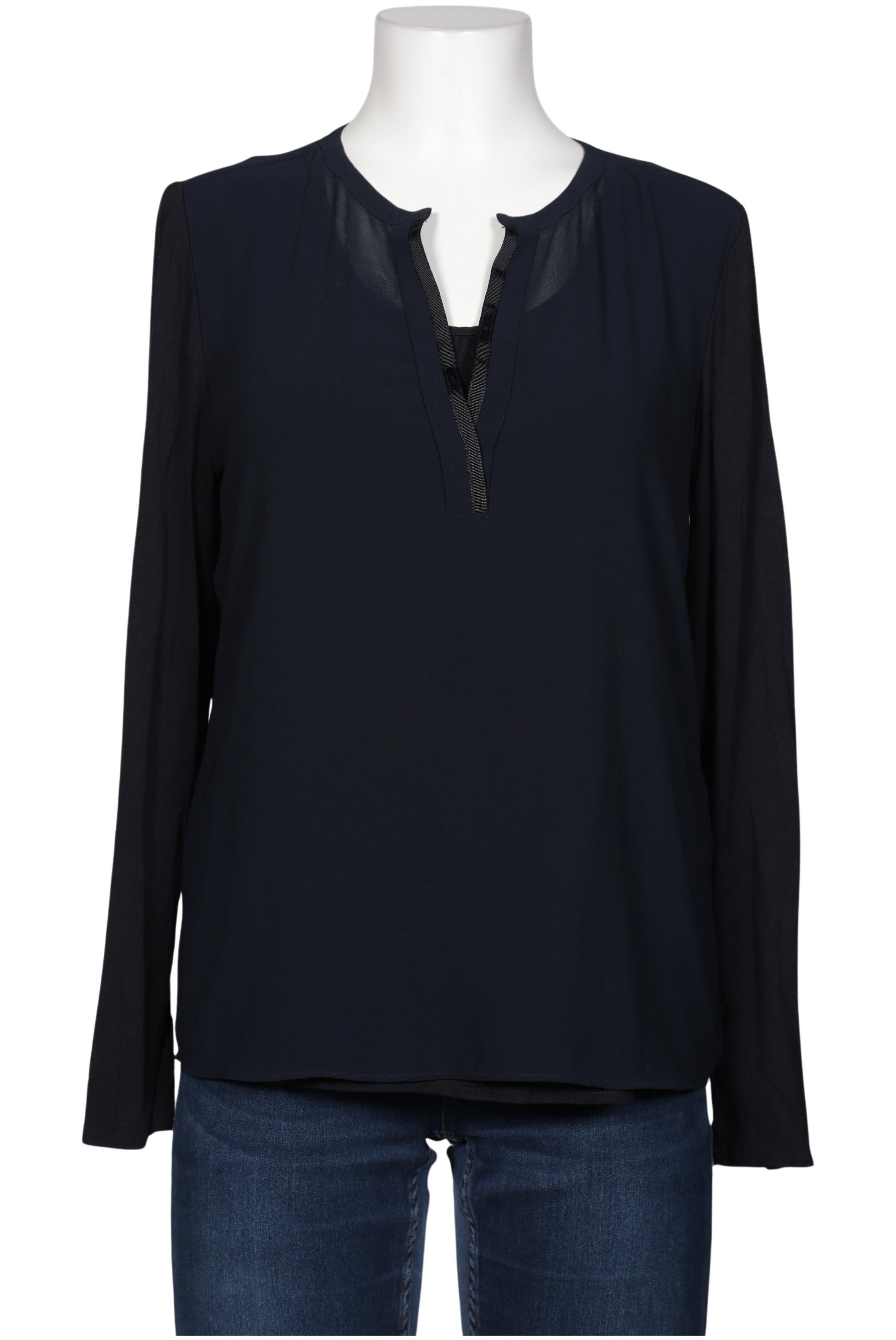 

Opus Damen Bluse, marineblau, Gr. 40