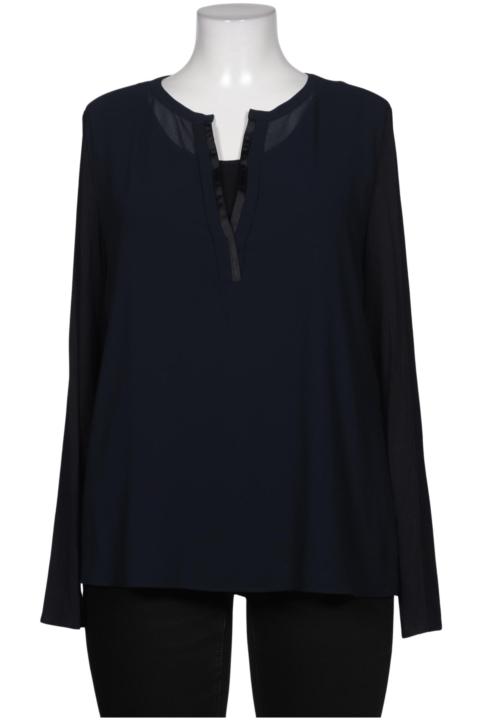

Opus Damen Bluse, marineblau, Gr. 44