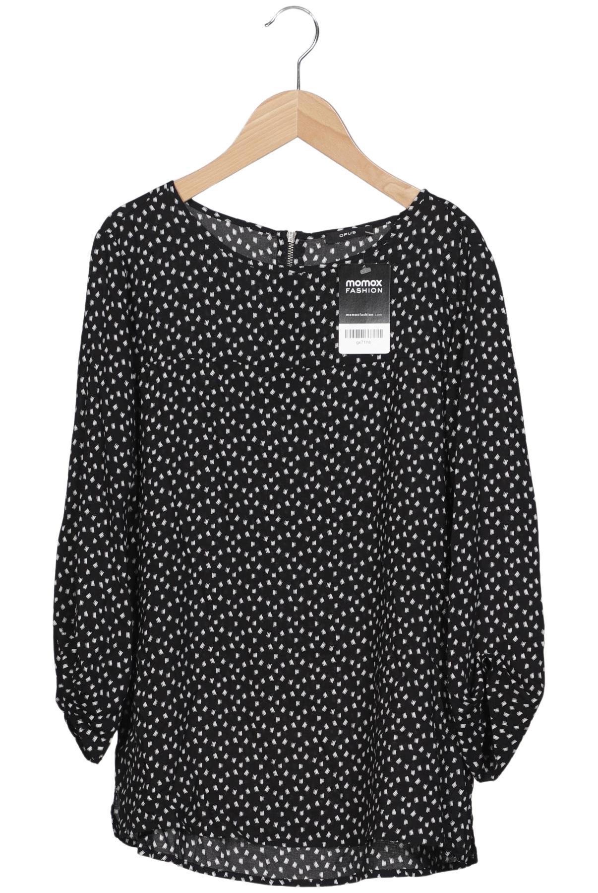 

Opus Damen Bluse, schwarz, Gr. 36