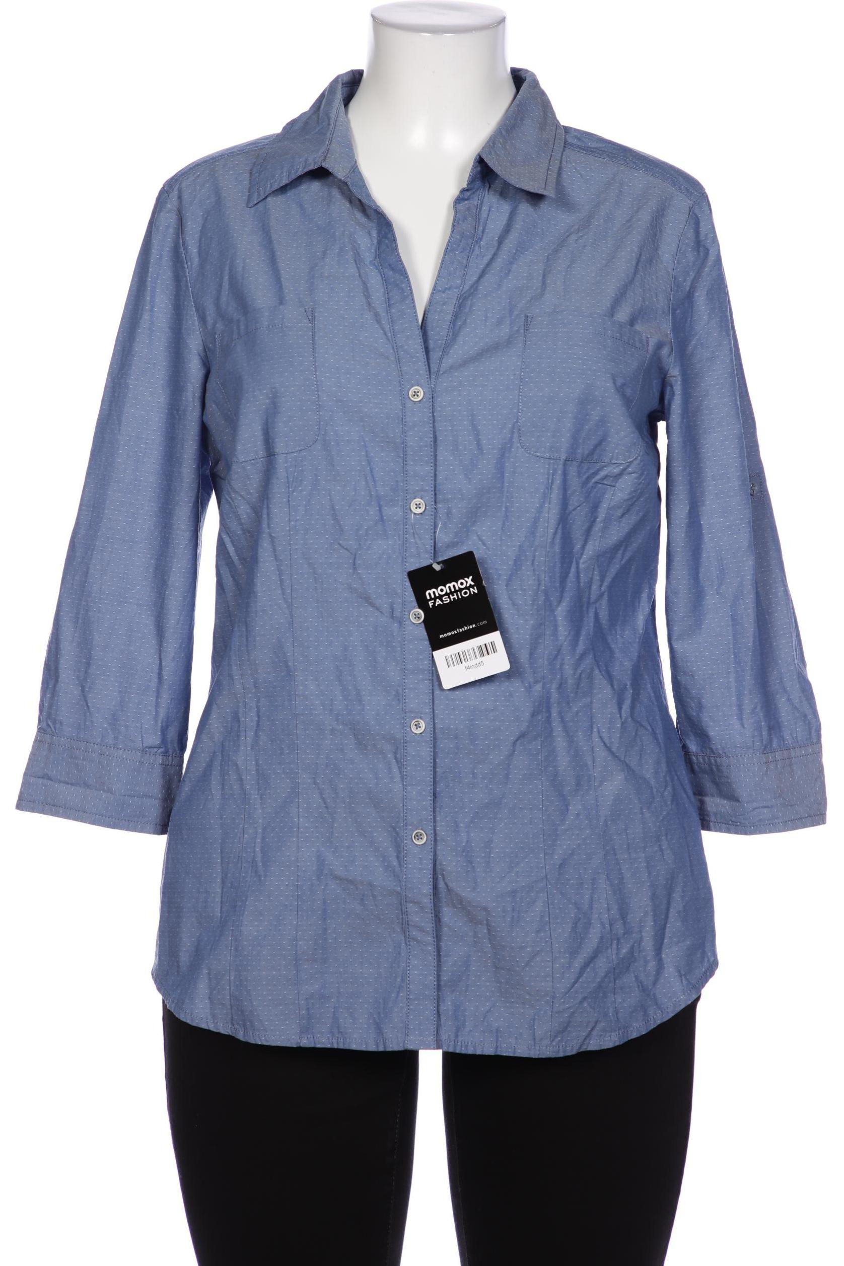 

Opus Damen Bluse, blau, Gr. 44