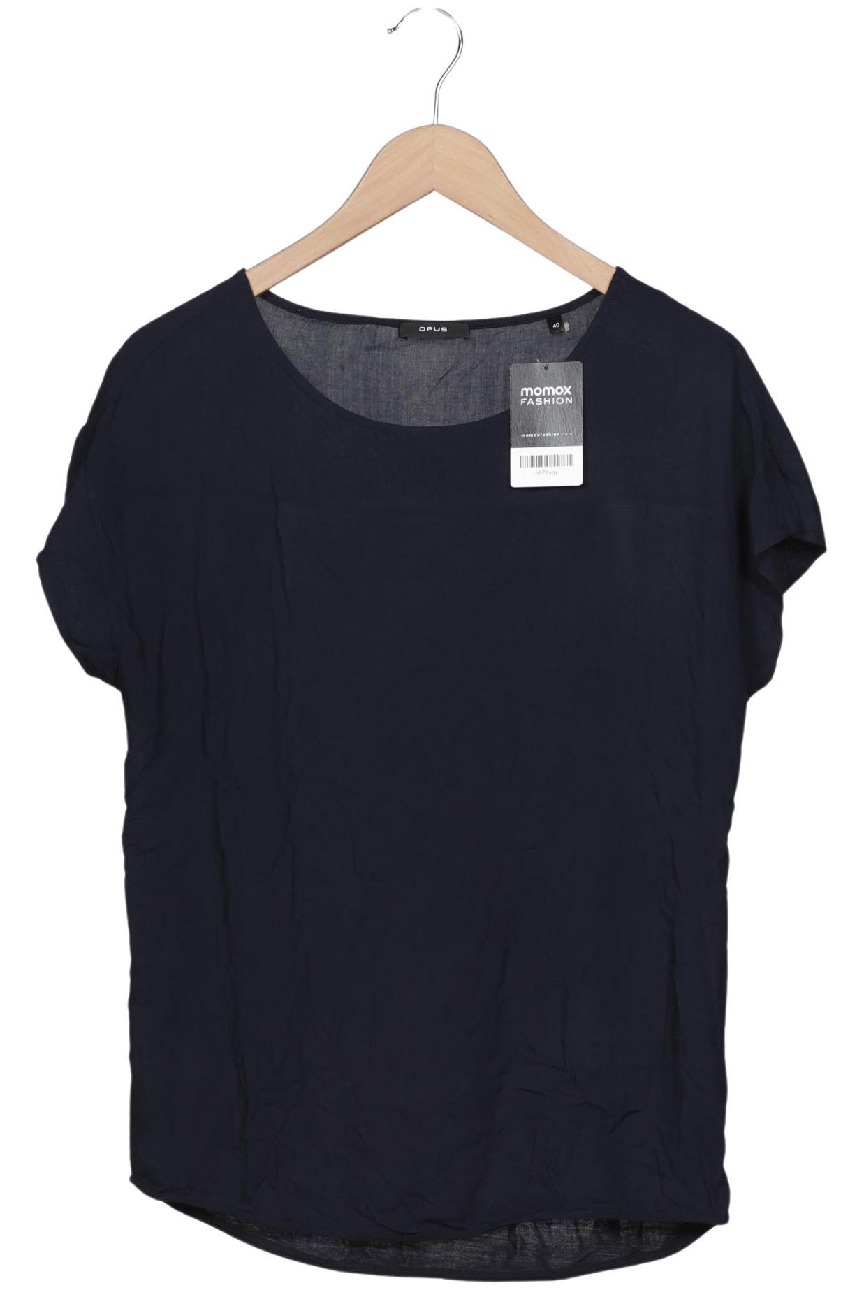 

Opus Damen Bluse, marineblau, Gr. 40