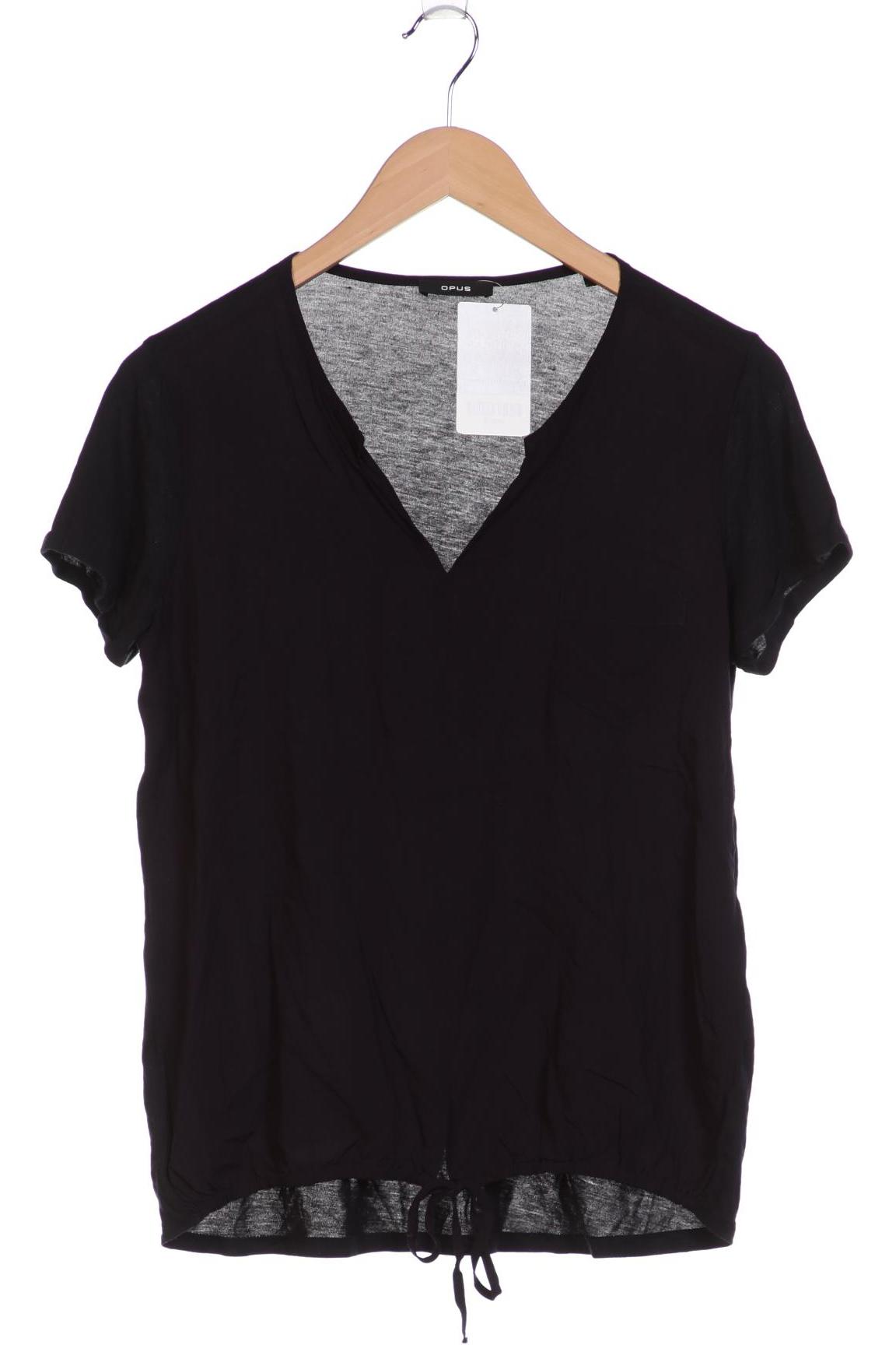 

Opus Damen Bluse, schwarz, Gr. 38