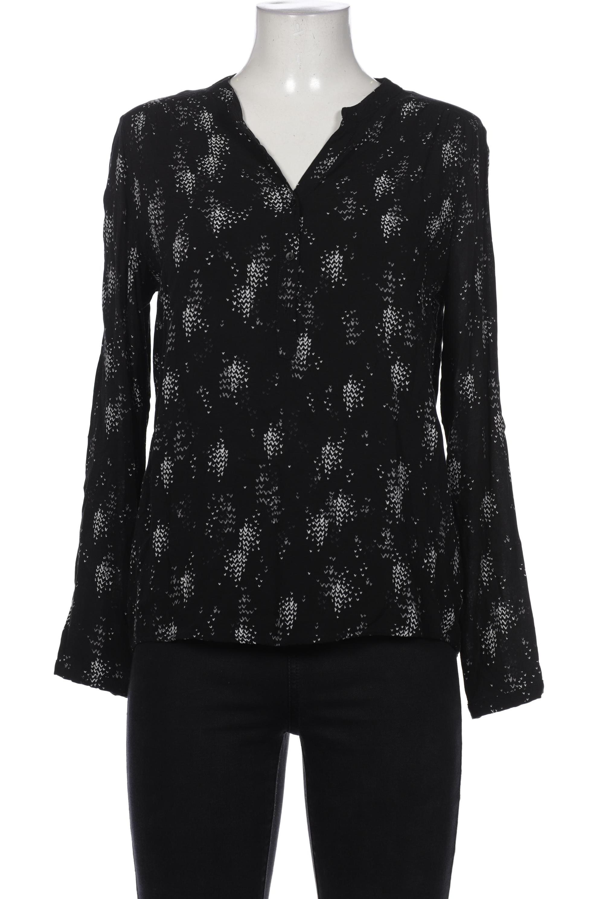 

Opus Damen Bluse, schwarz, Gr. 38