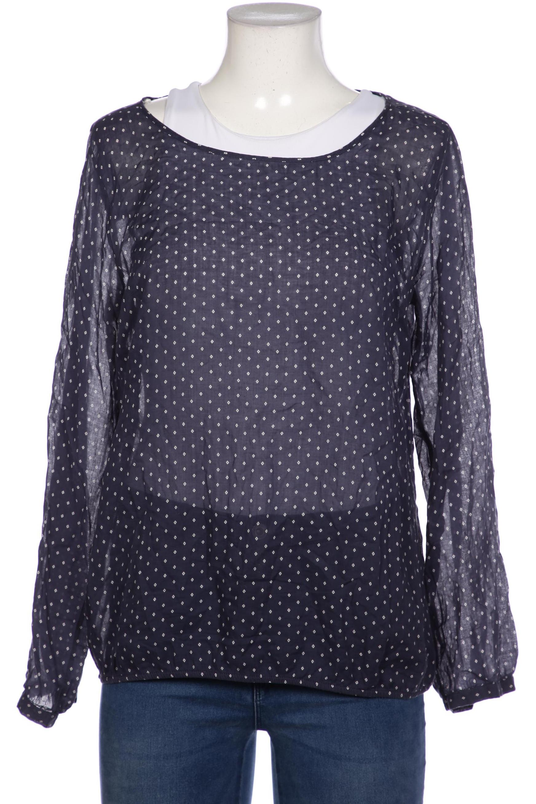 

Opus Damen Bluse, marineblau, Gr. 40