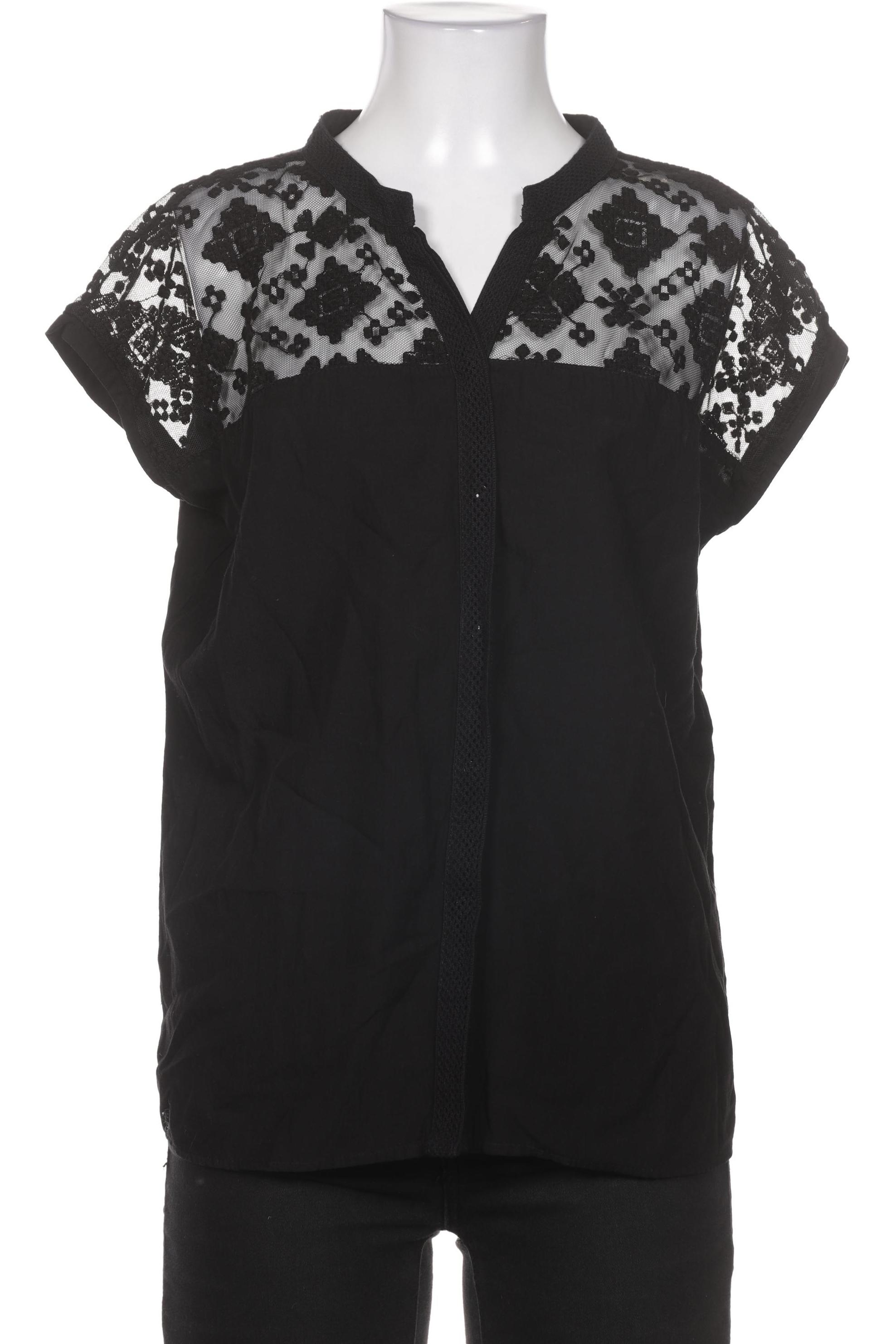 

Opus Damen Bluse, schwarz, Gr. 36