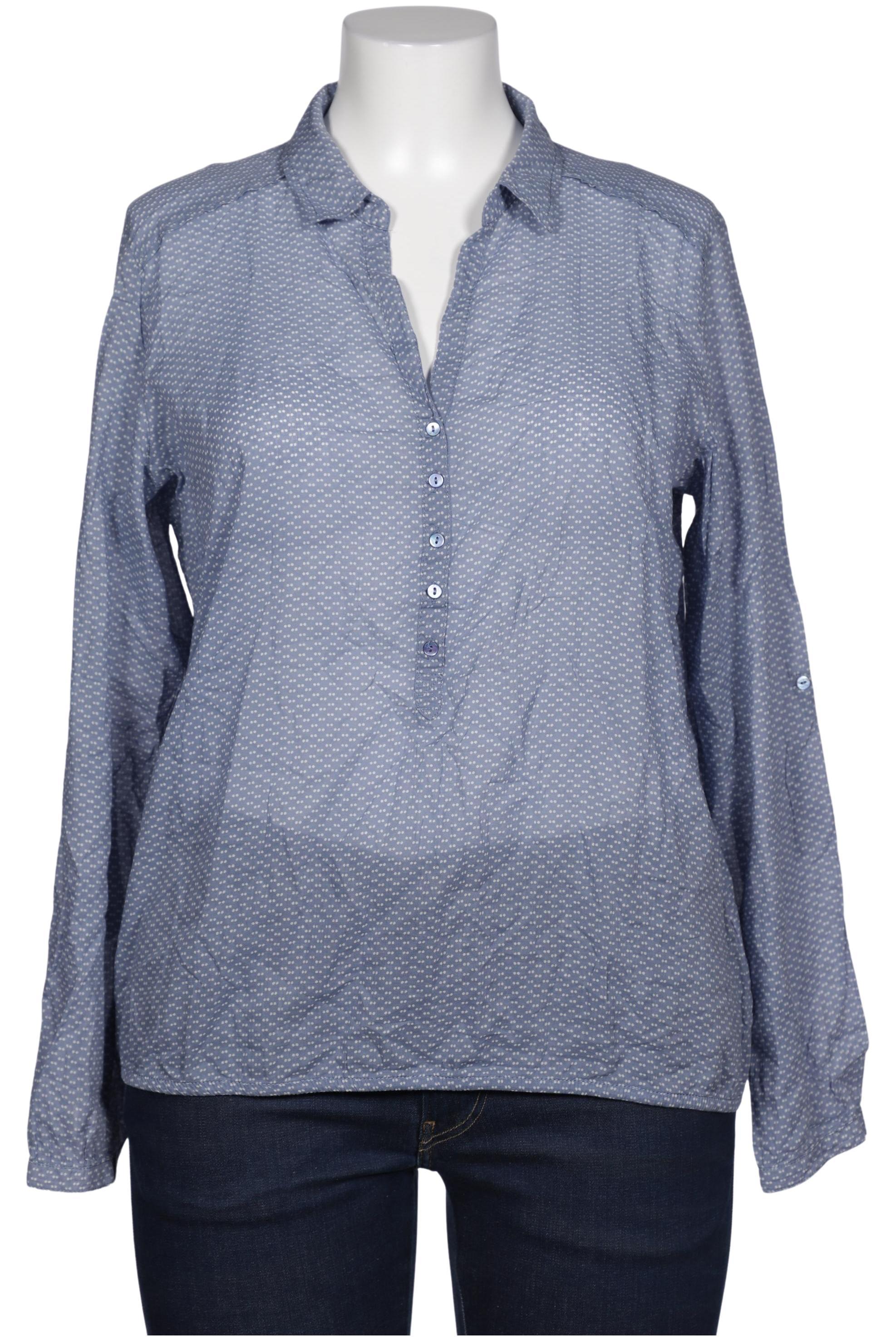 

Opus Damen Bluse, blau, Gr. 42