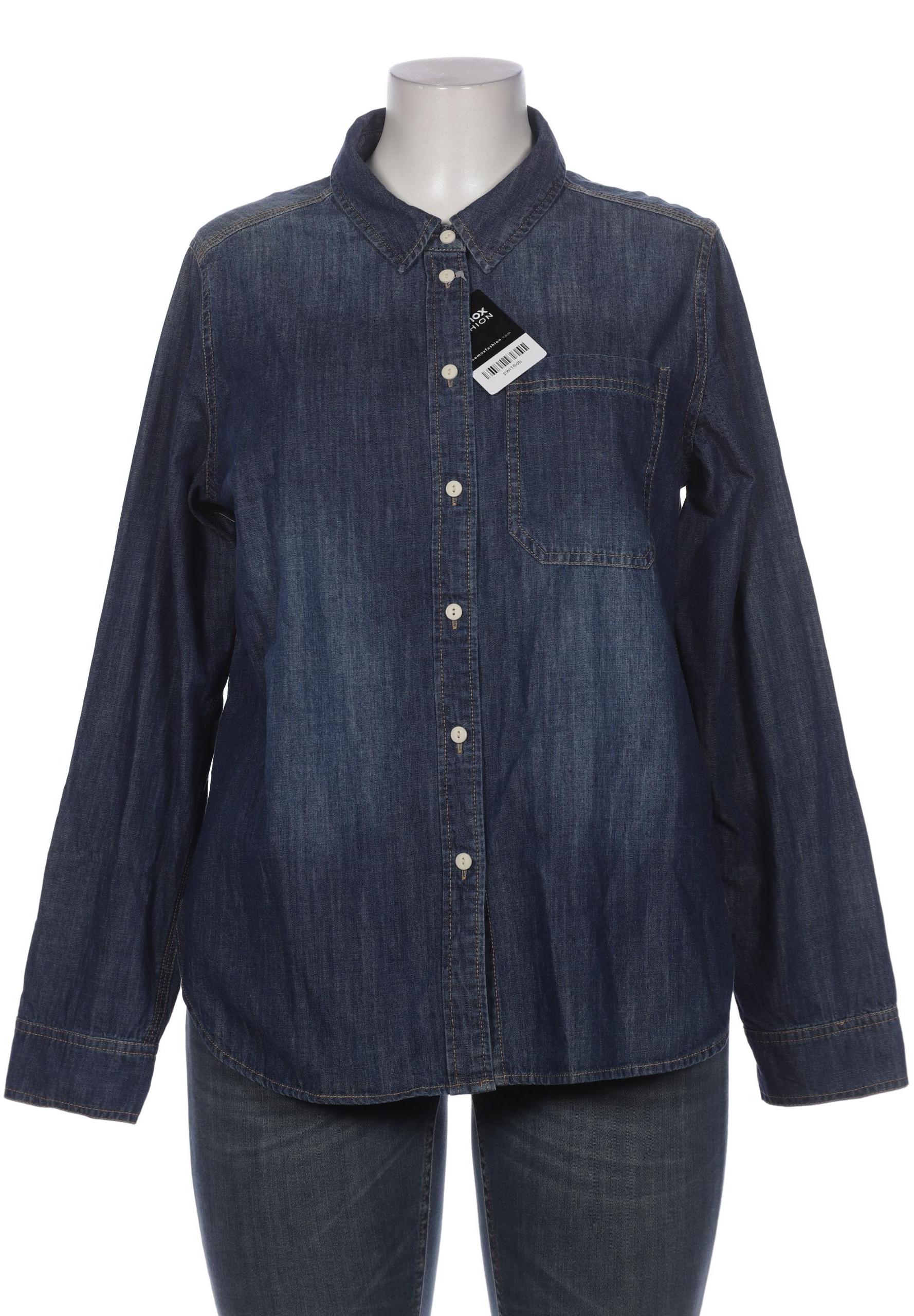 

Opus Damen Bluse, marineblau, Gr. 46