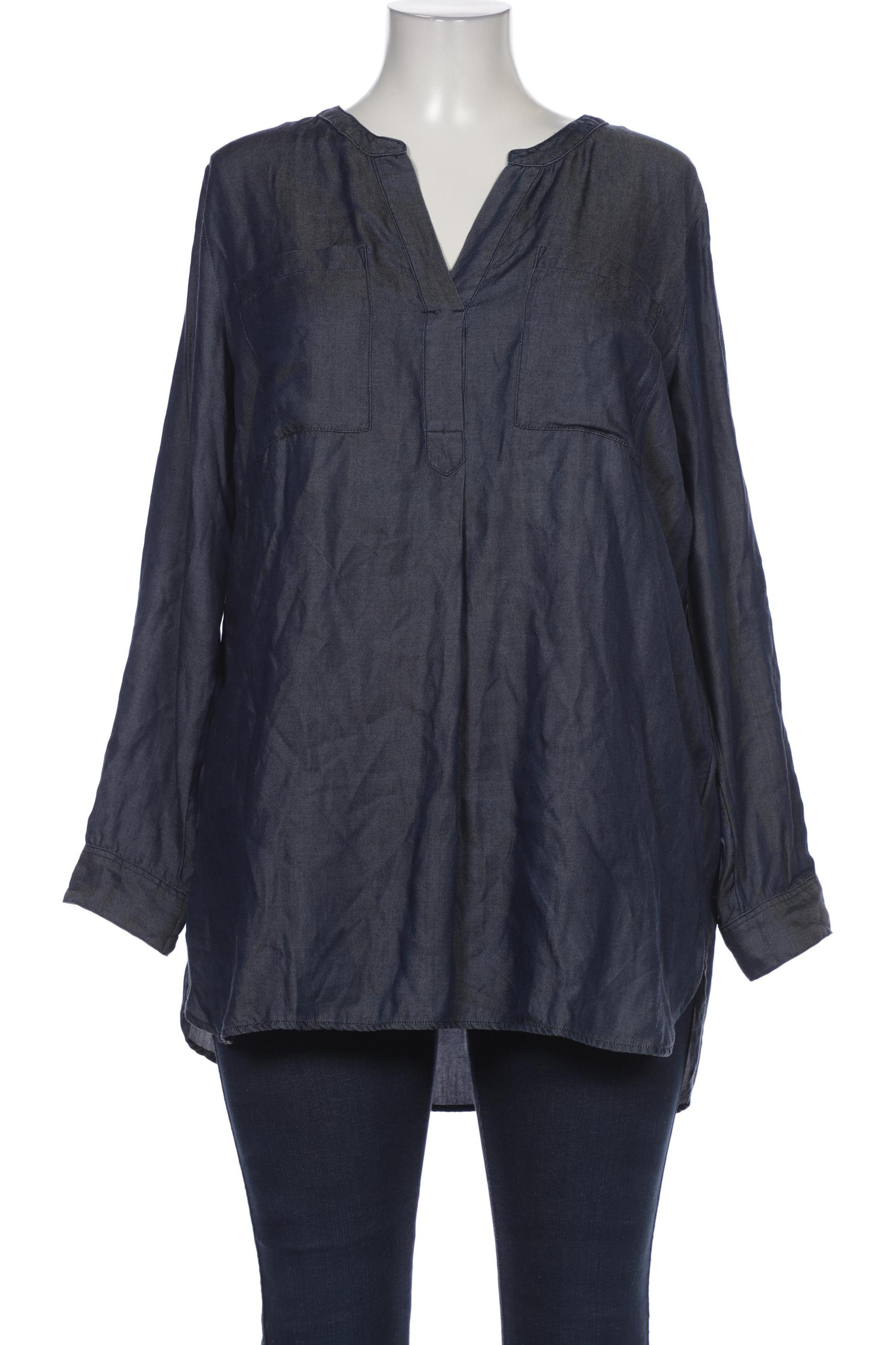

Opus Damen Bluse, marineblau, Gr. 44