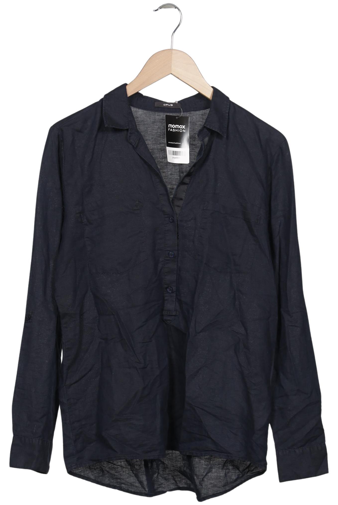 

Opus Damen Bluse, marineblau, Gr. 38