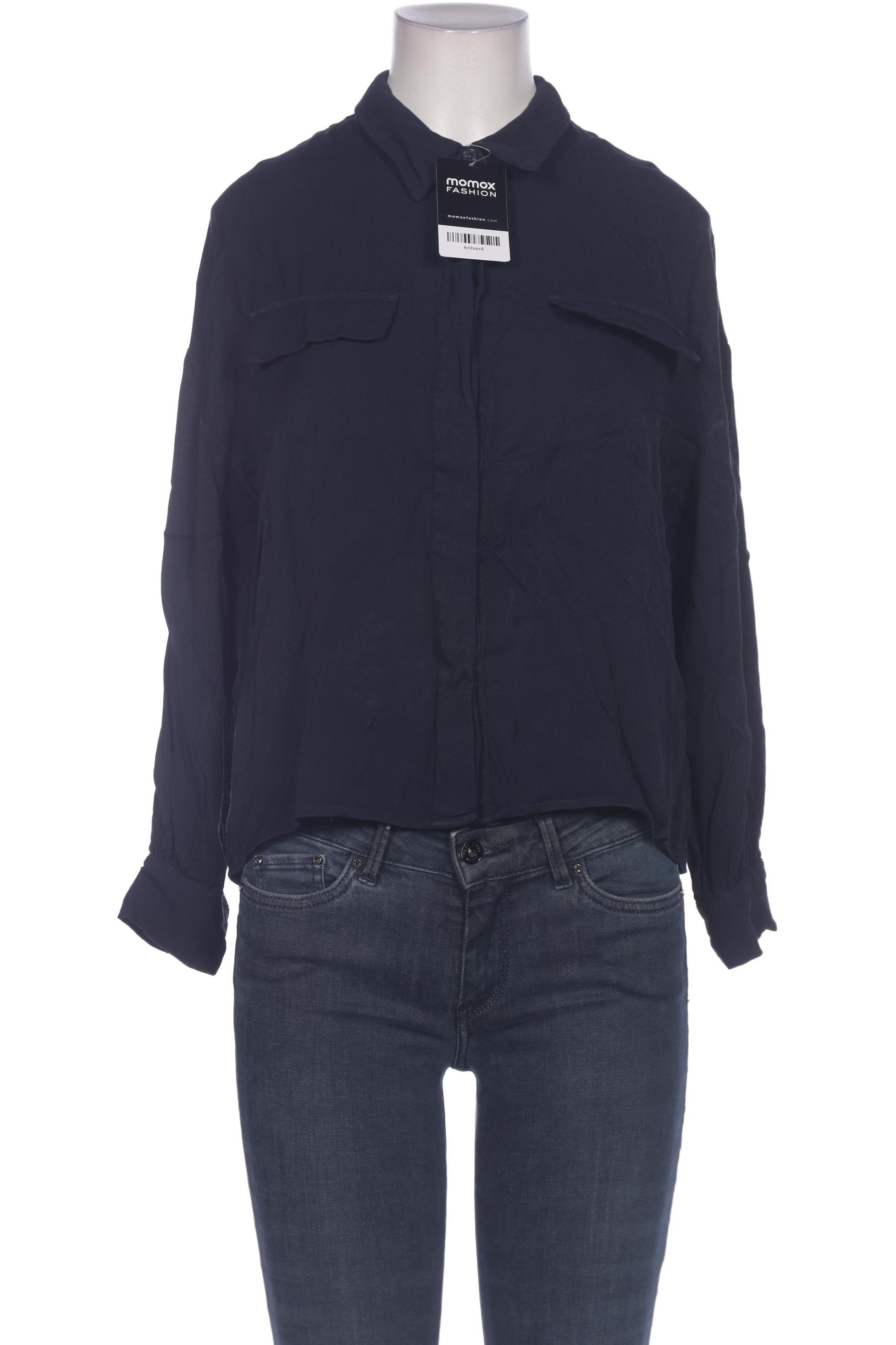 

Opus Damen Bluse, marineblau, Gr. 36