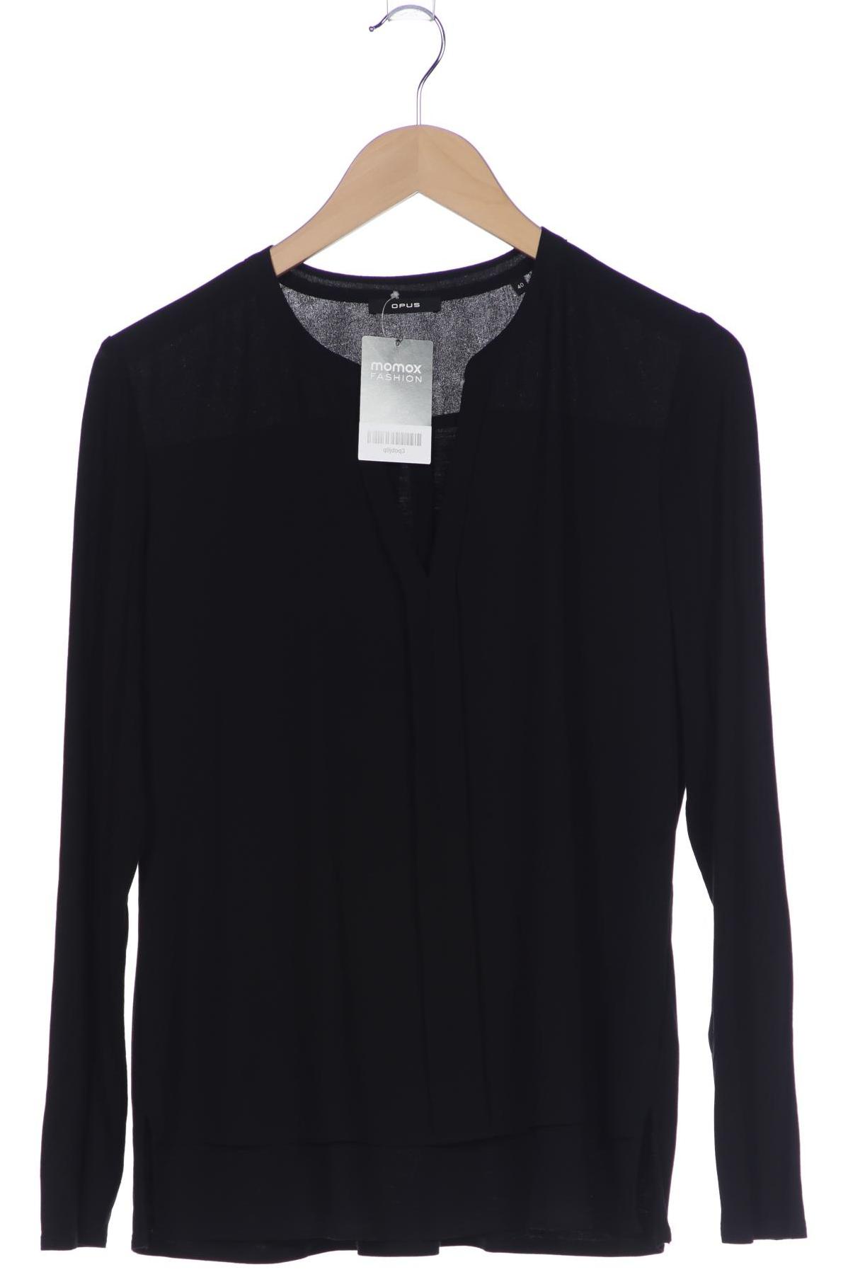 

Opus Damen Bluse, schwarz, Gr. 40