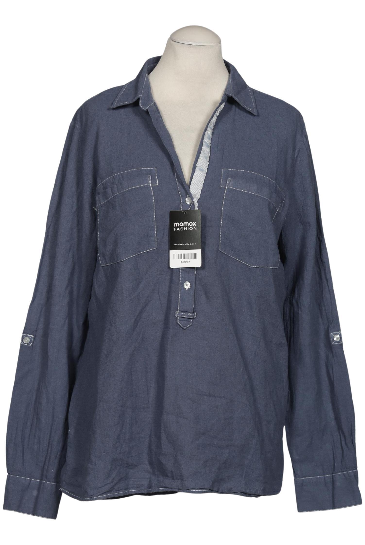 

Opus Damen Bluse, blau, Gr. 40