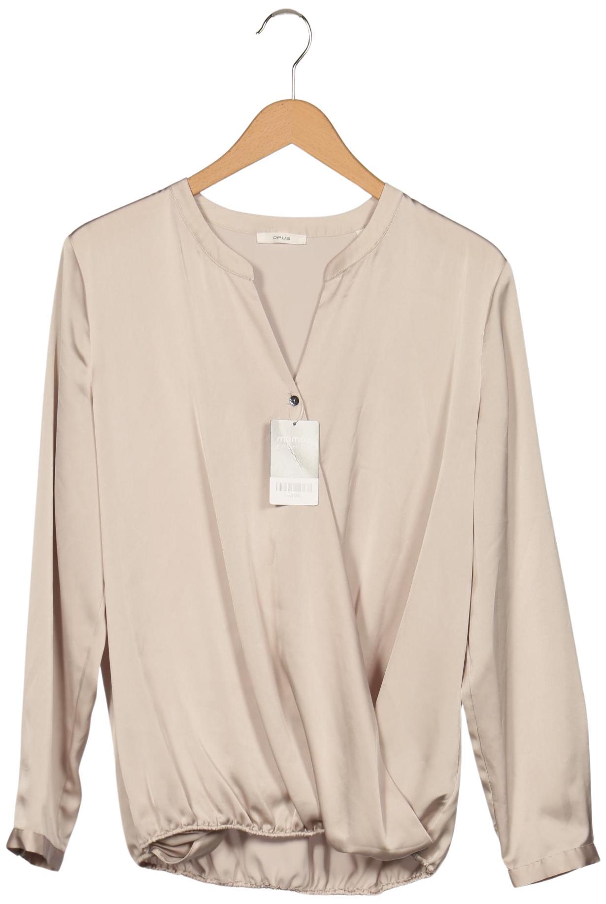 

Opus Damen Bluse, beige, Gr. 42