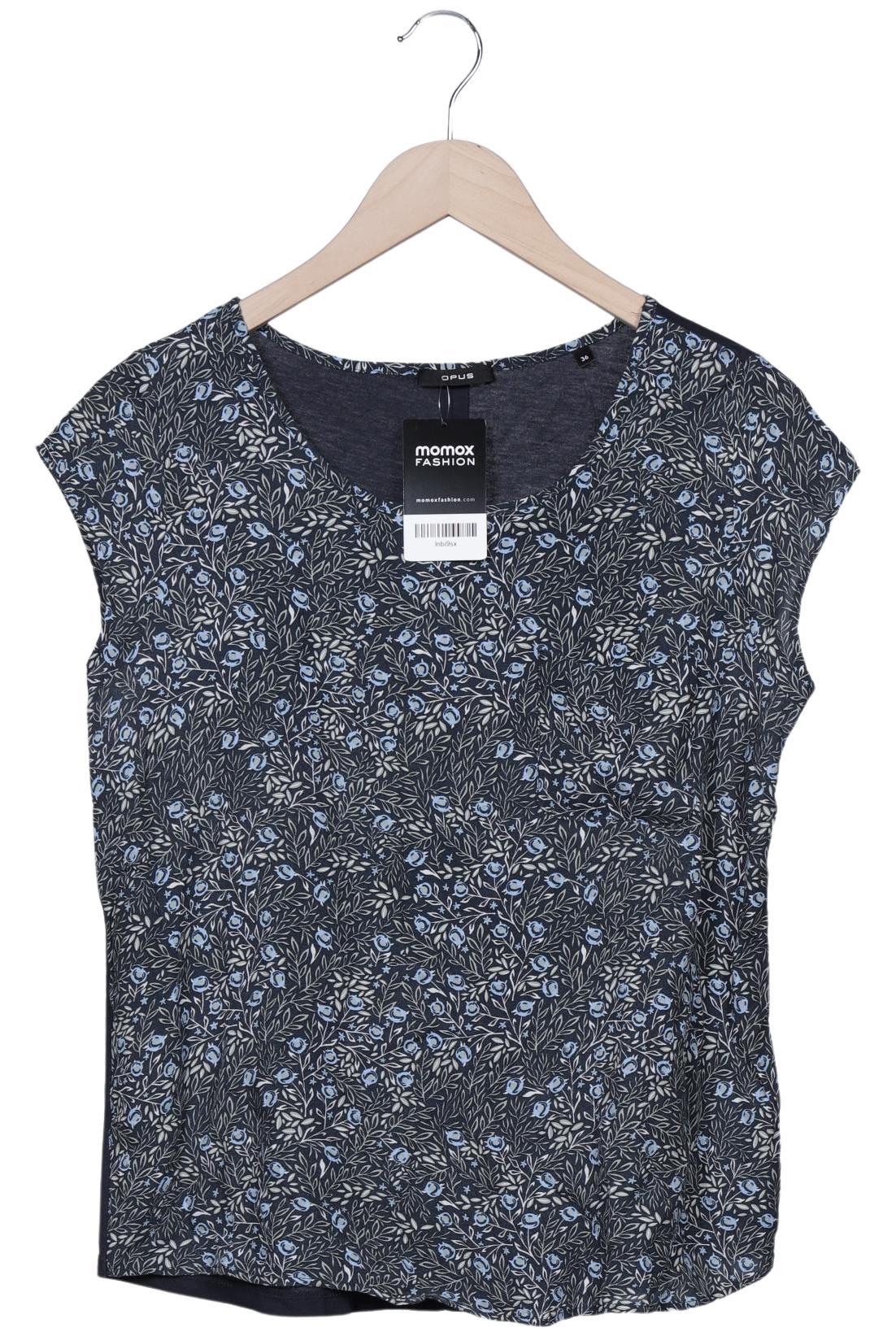

Opus Damen Bluse, marineblau, Gr. 36