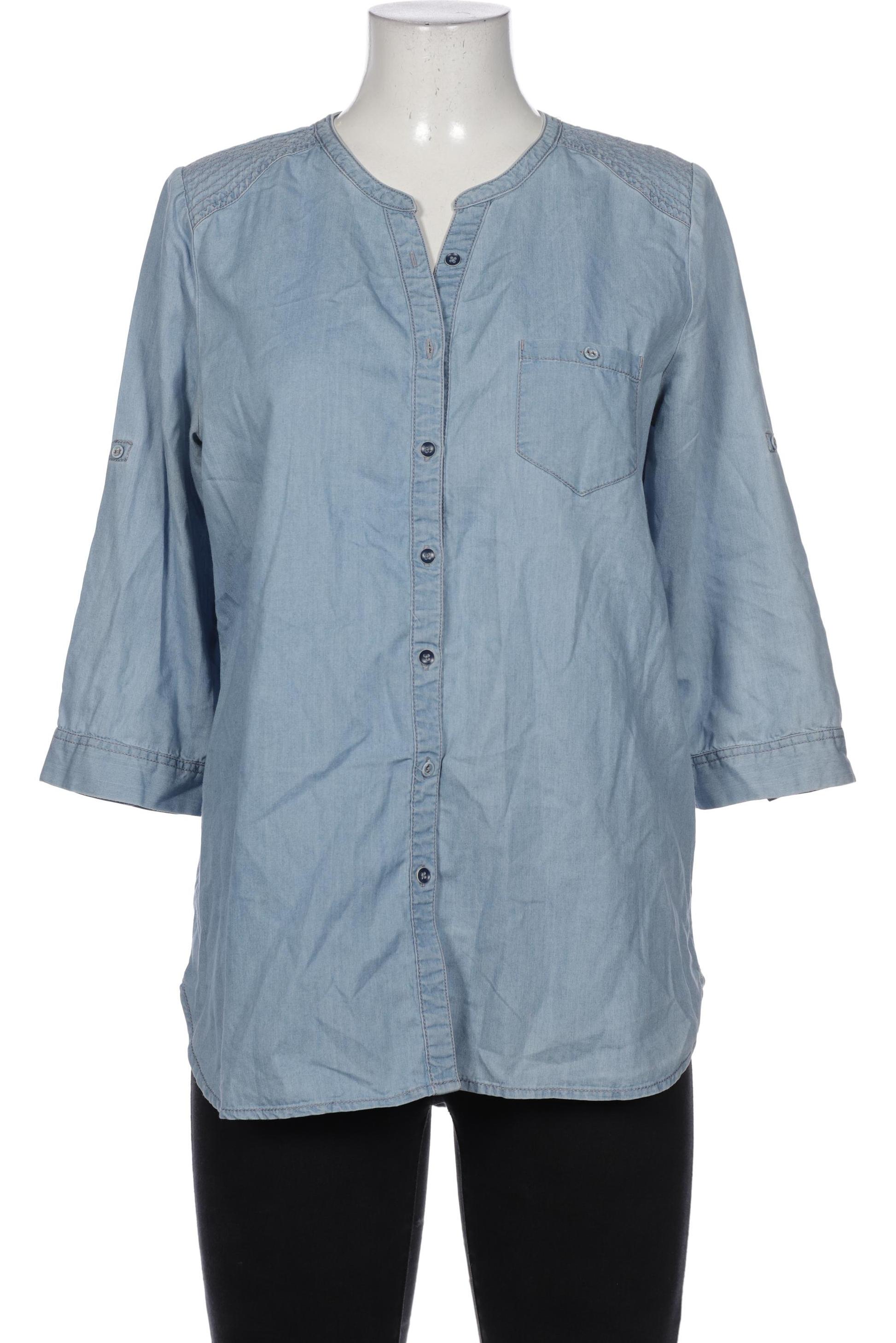 

Opus Damen Bluse, blau, Gr. 40