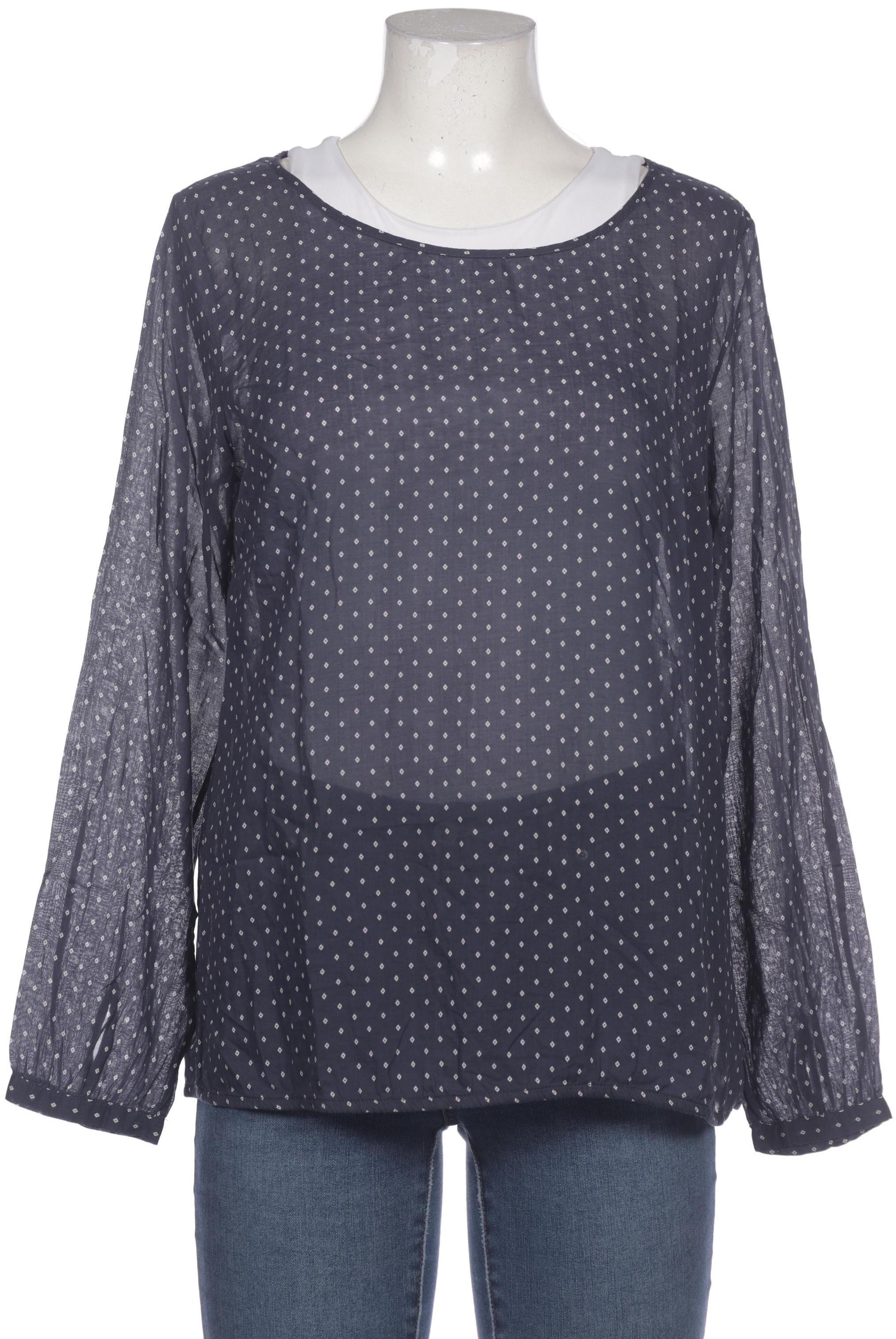 

Opus Damen Bluse, marineblau, Gr. 40