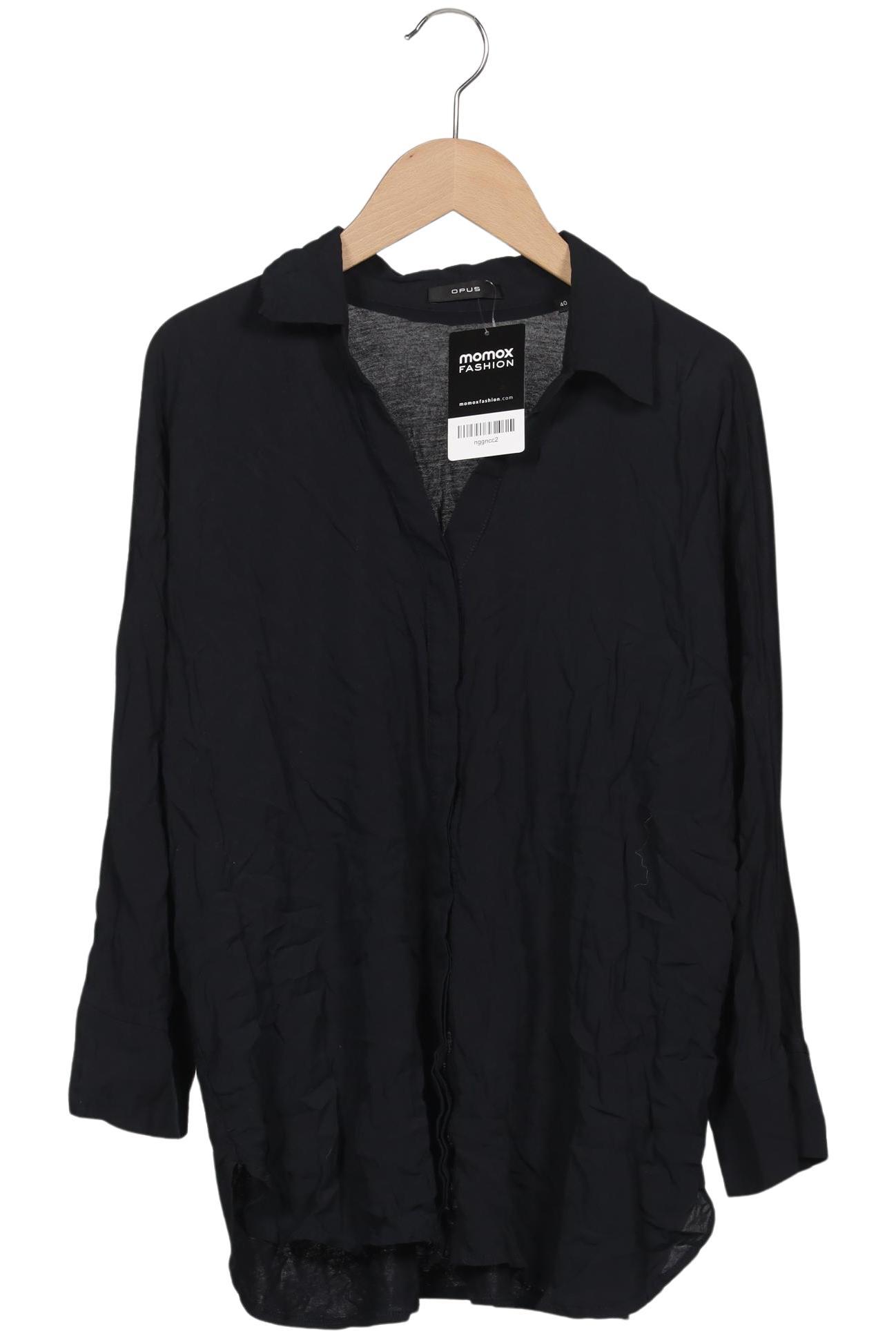 

Opus Damen Bluse, marineblau, Gr. 40