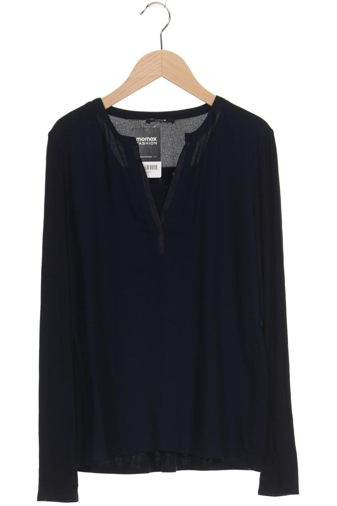 

Opus Damen Bluse, marineblau, Gr. 36