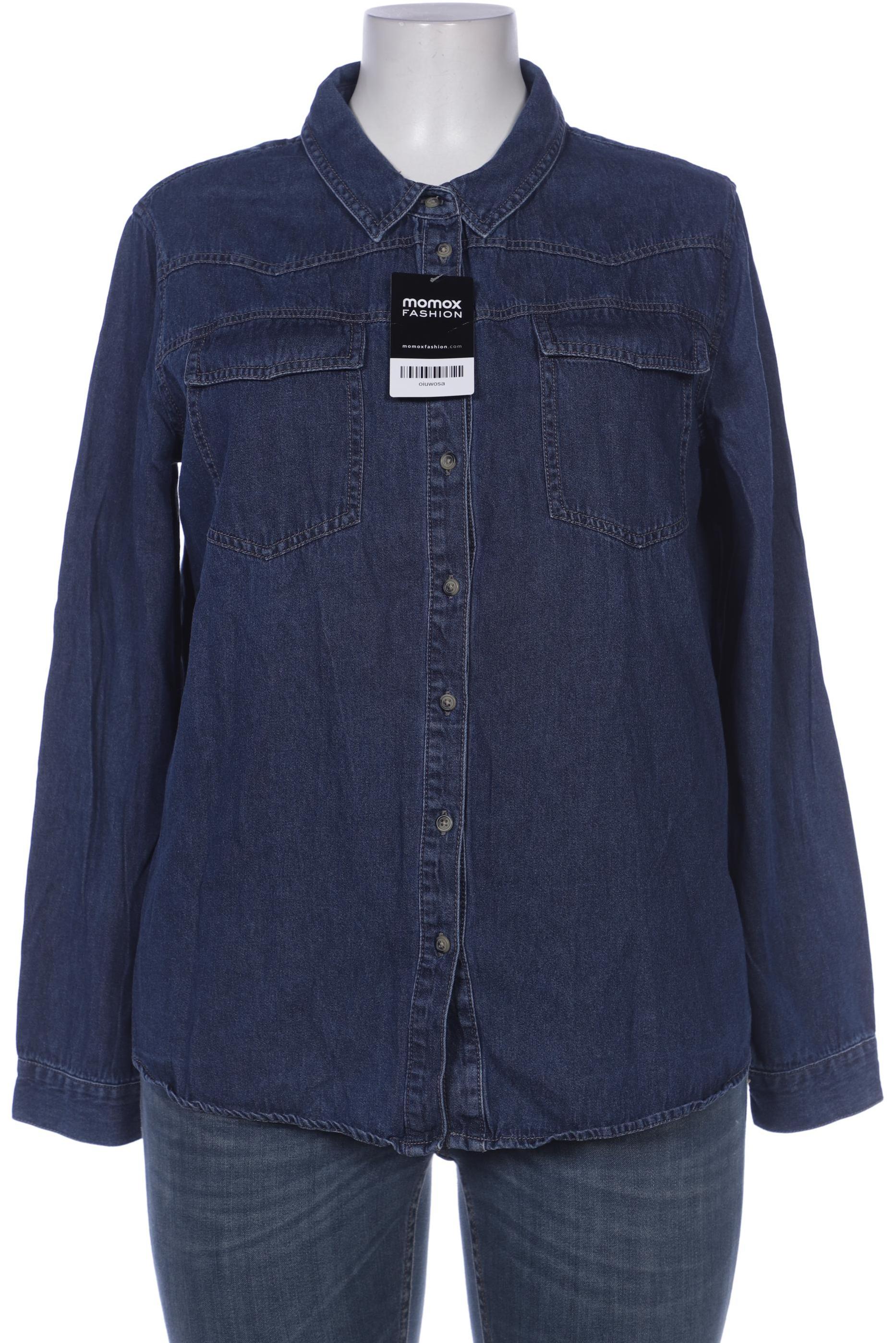 

Opus Damen Bluse, blau, Gr. 44
