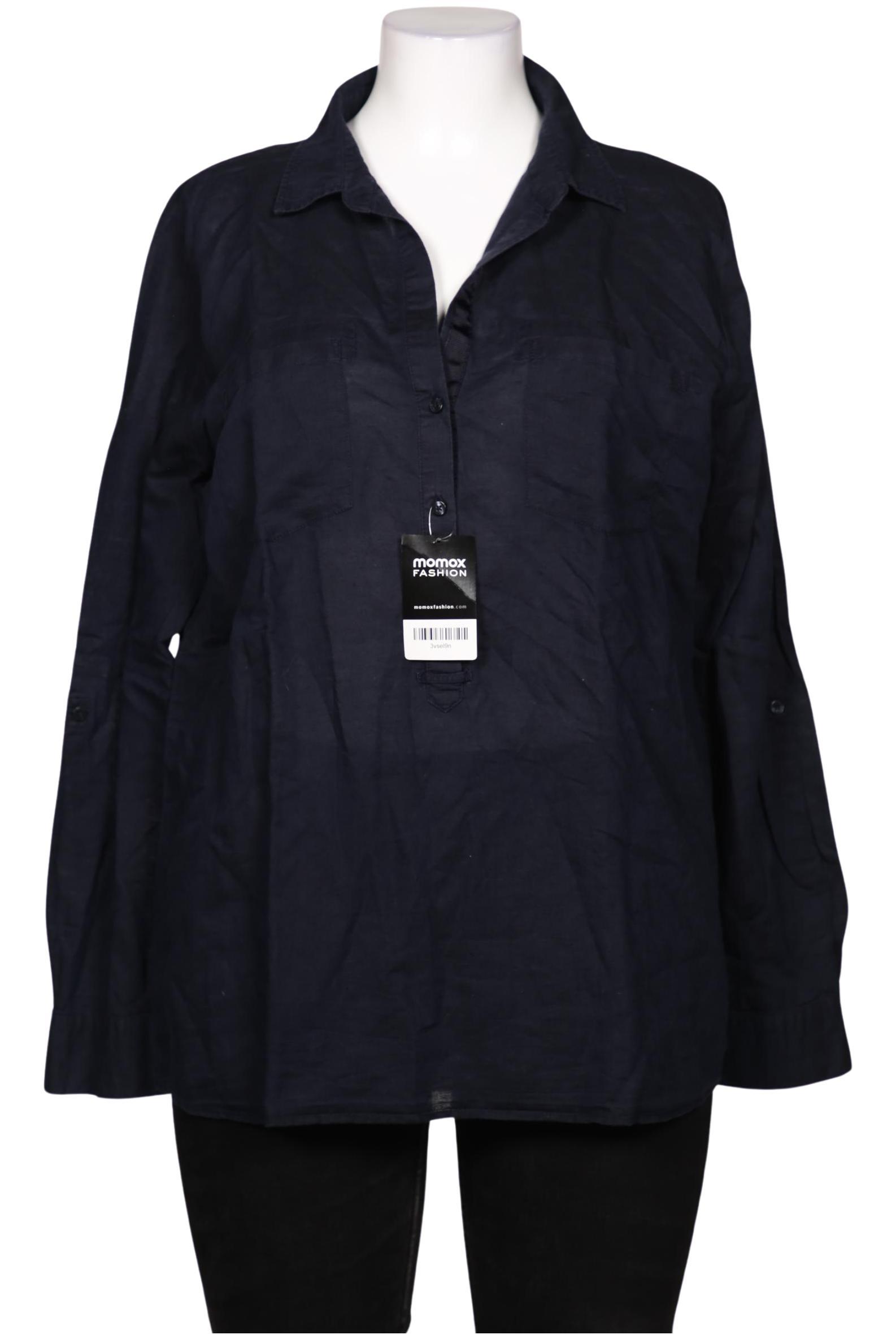 

Opus Damen Bluse, marineblau, Gr. 44