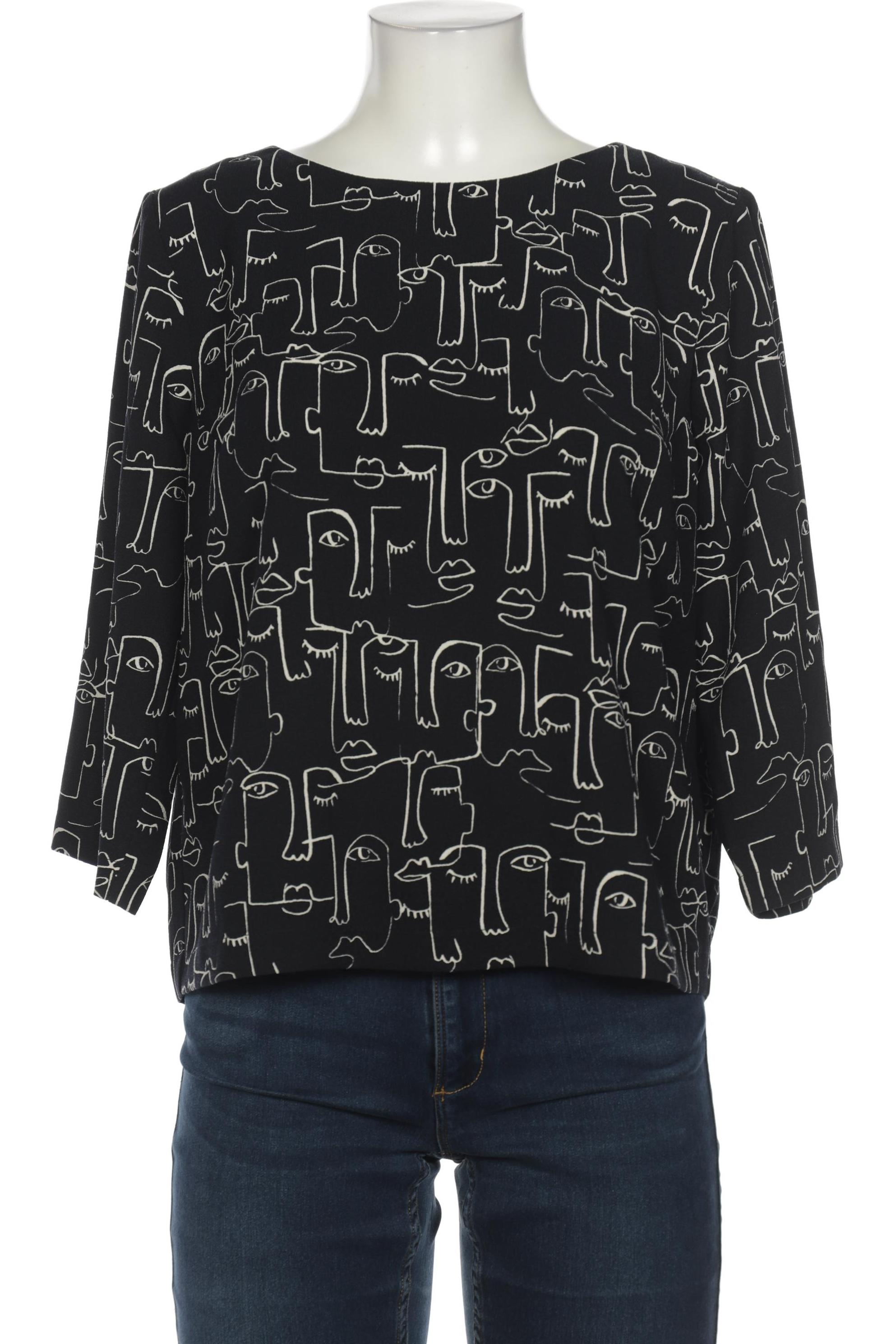 

Opus Damen Bluse, marineblau, Gr. 40