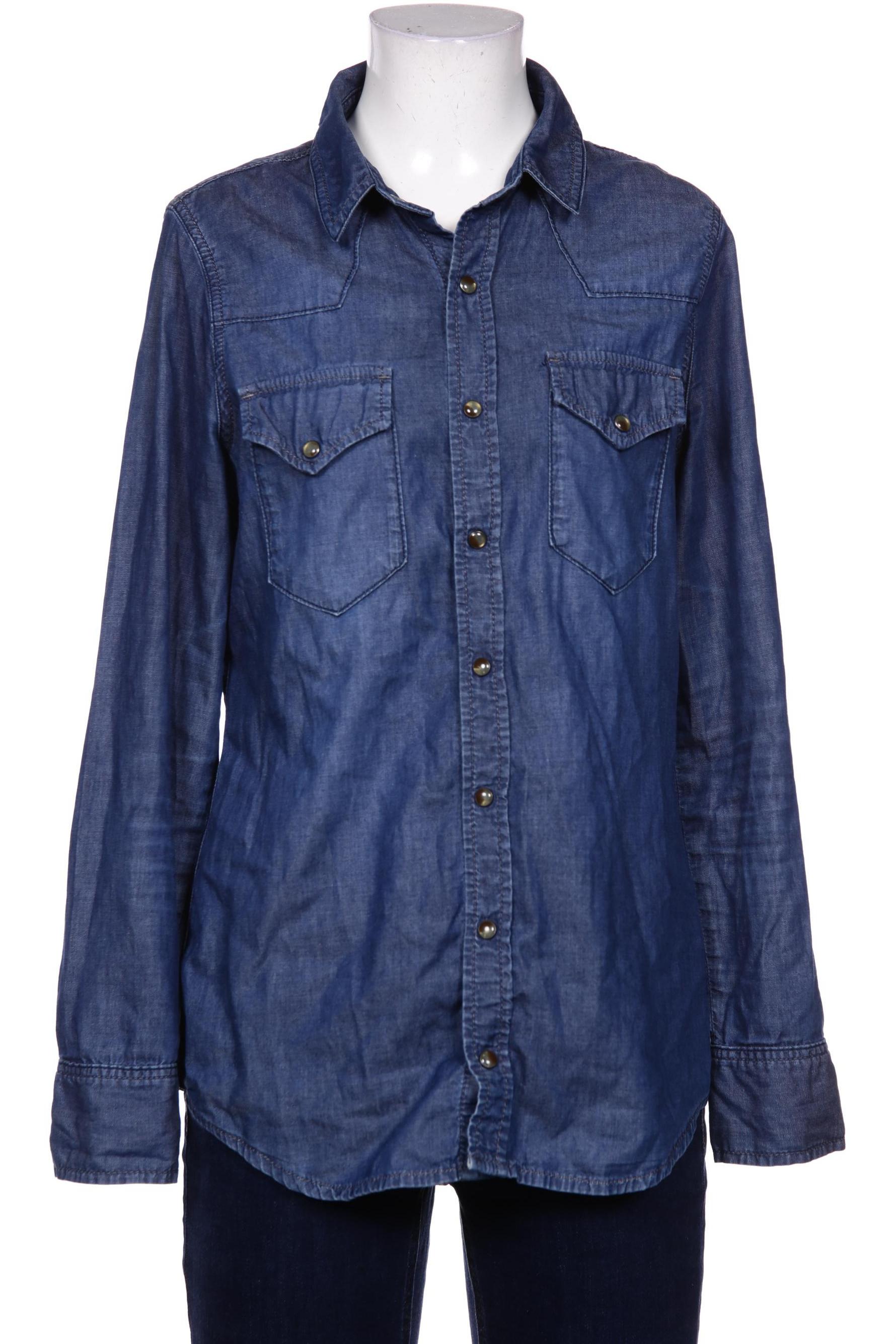 

Opus Damen Bluse, marineblau, Gr. 40