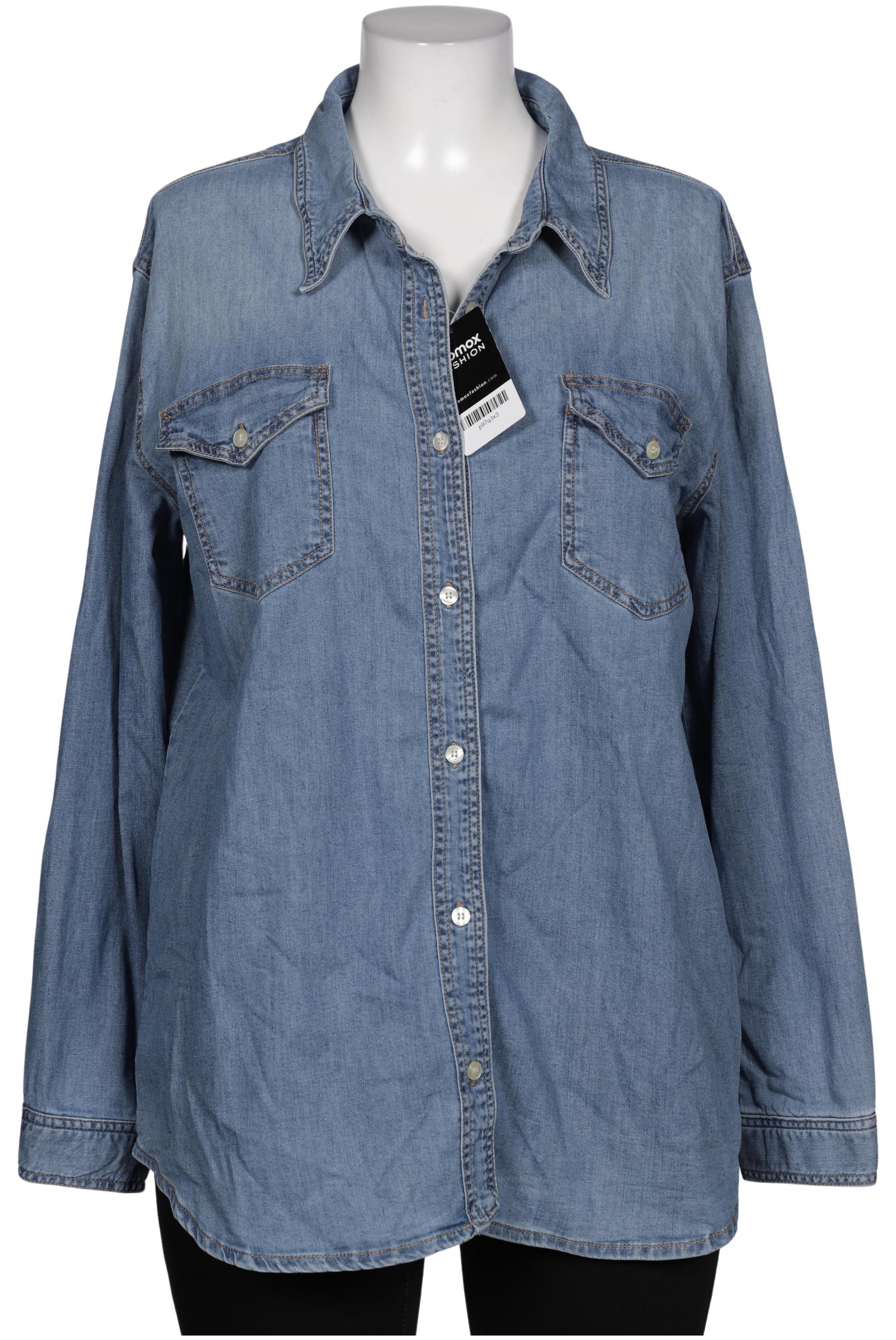 

Opus Damen Bluse, blau, Gr. 42