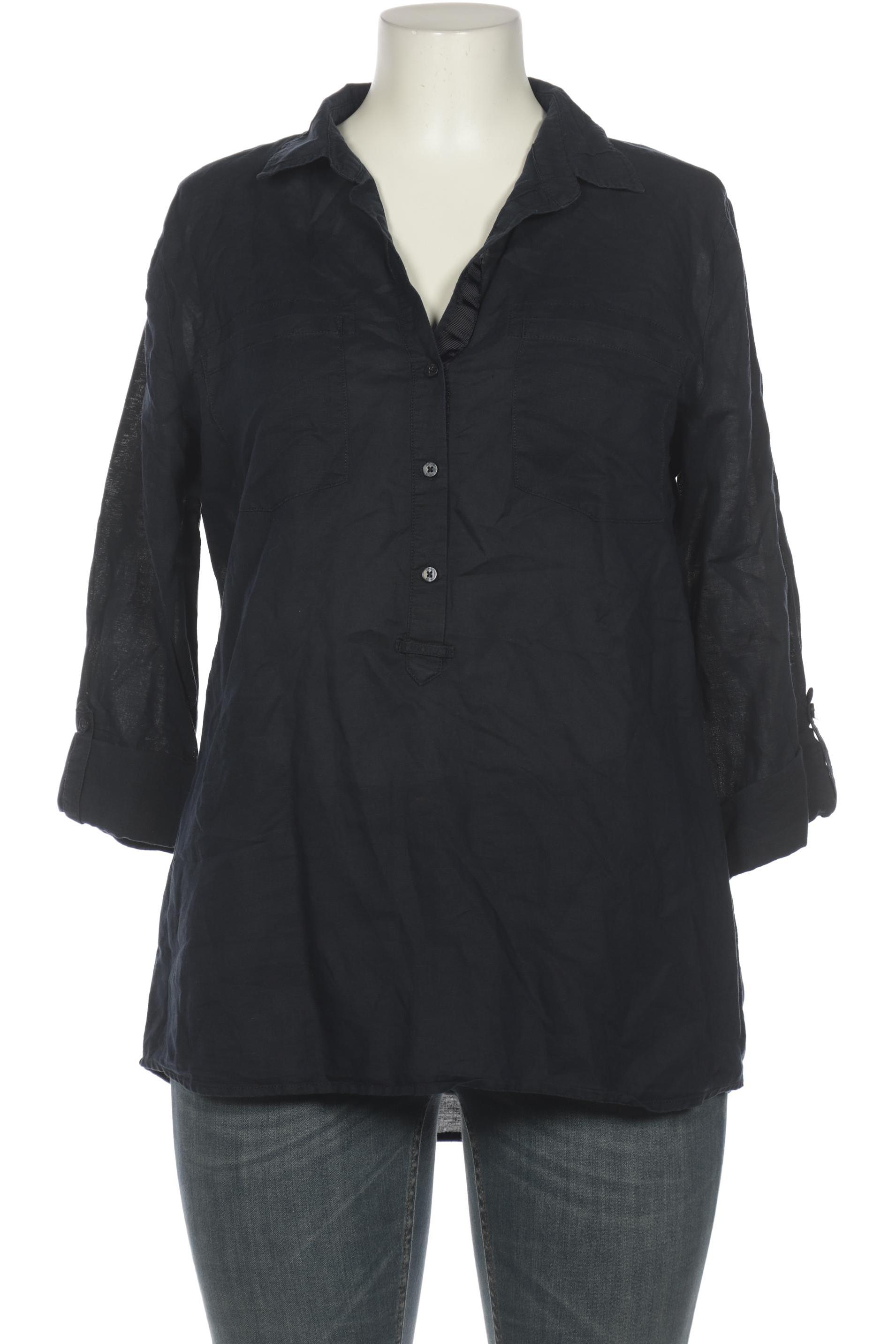 

Opus Damen Bluse, marineblau, Gr. 42