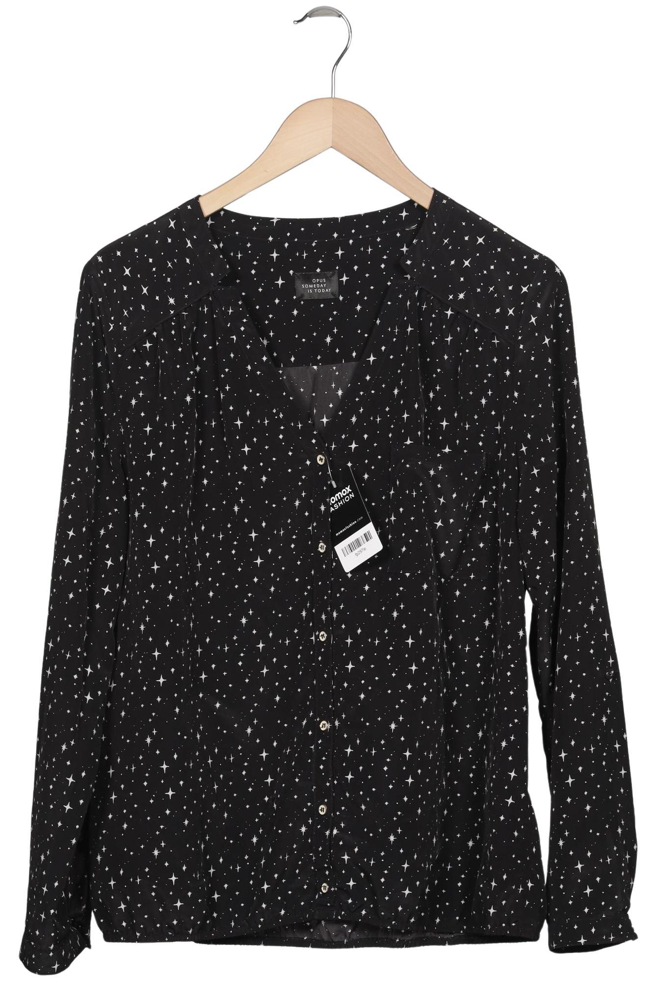 

Opus Damen Bluse, schwarz, Gr. 44