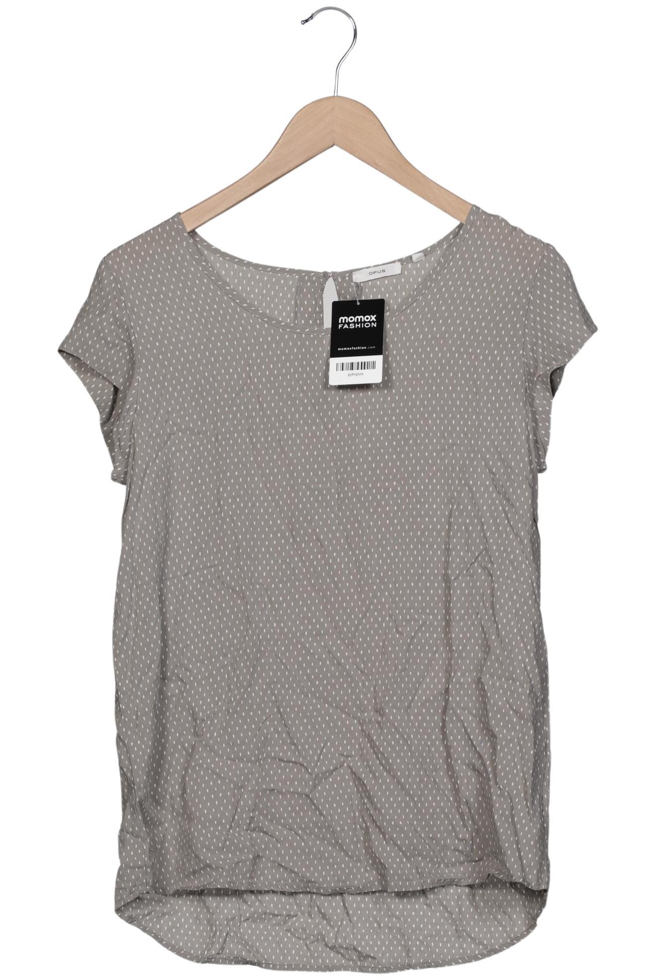 

Opus Damen Bluse, grau, Gr. 38