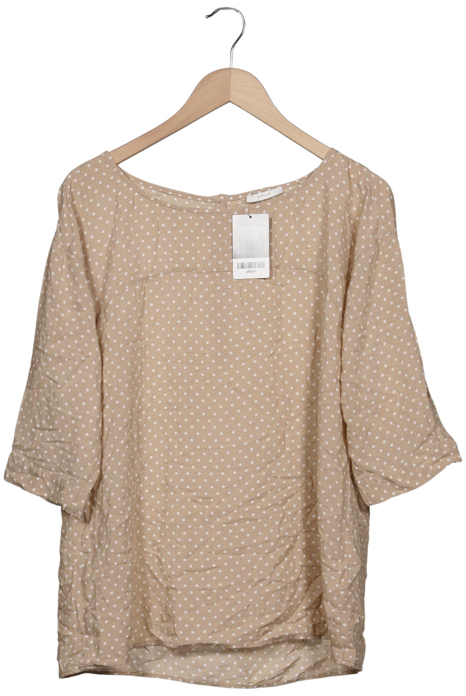 

Opus Damen Bluse, beige, Gr. 40