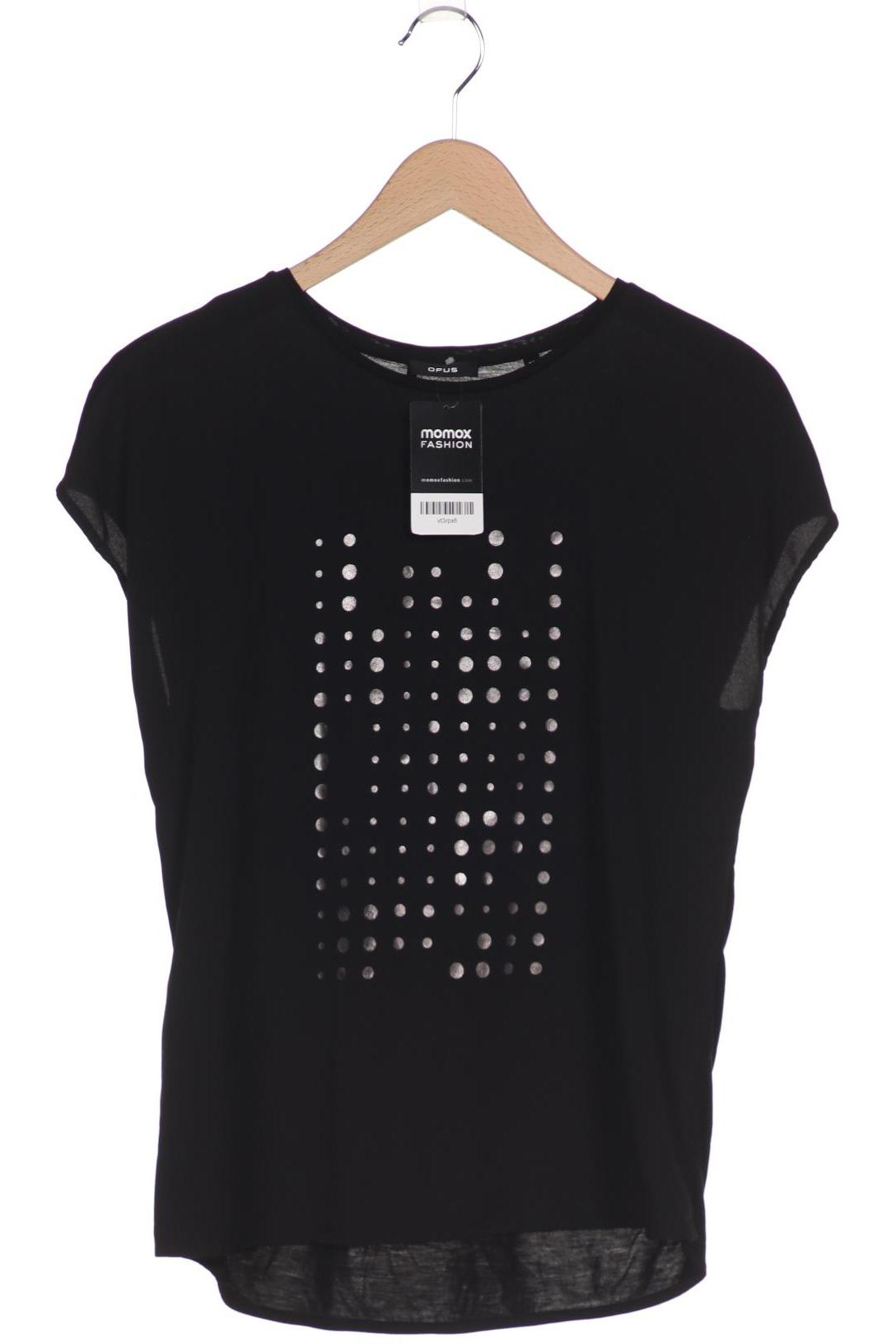 

Opus Damen Bluse, schwarz, Gr. 38