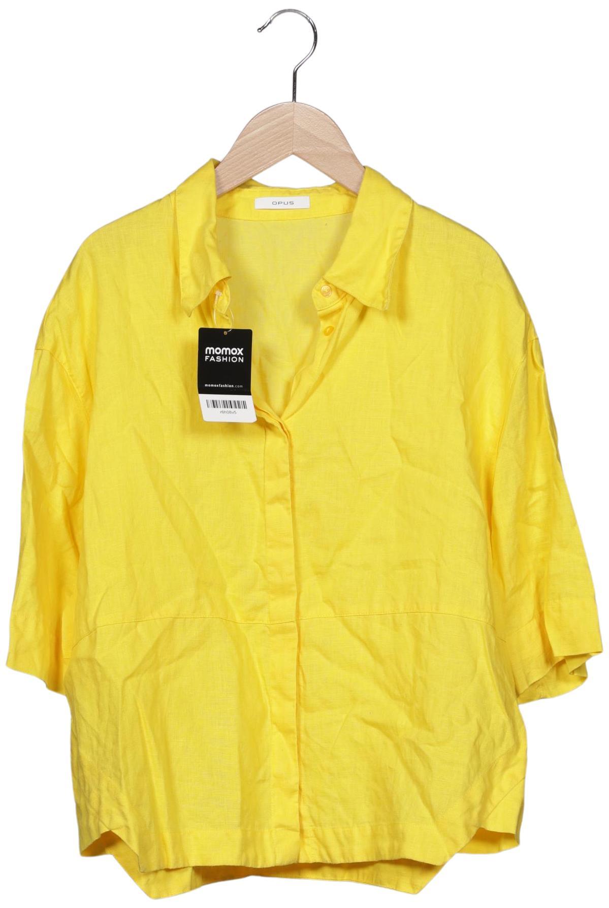 

Opus Damen Bluse, gelb, Gr. 40