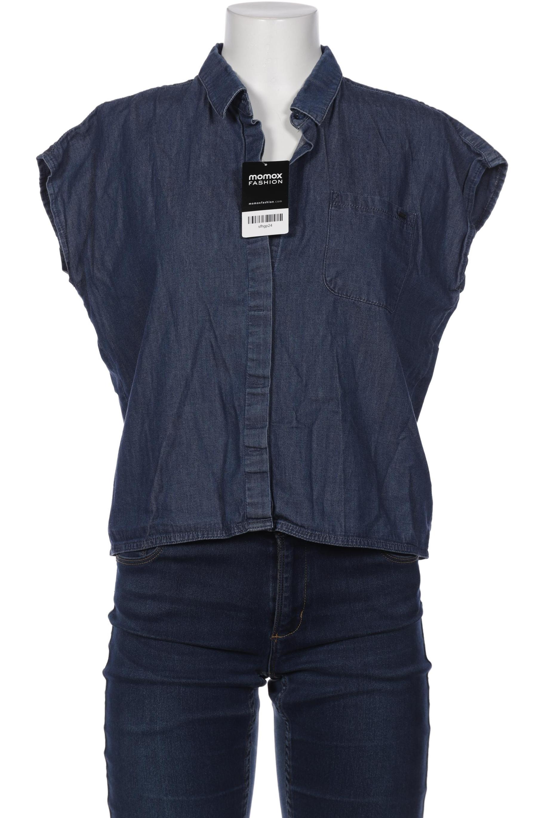 

Opus Damen Bluse, blau, Gr. 38