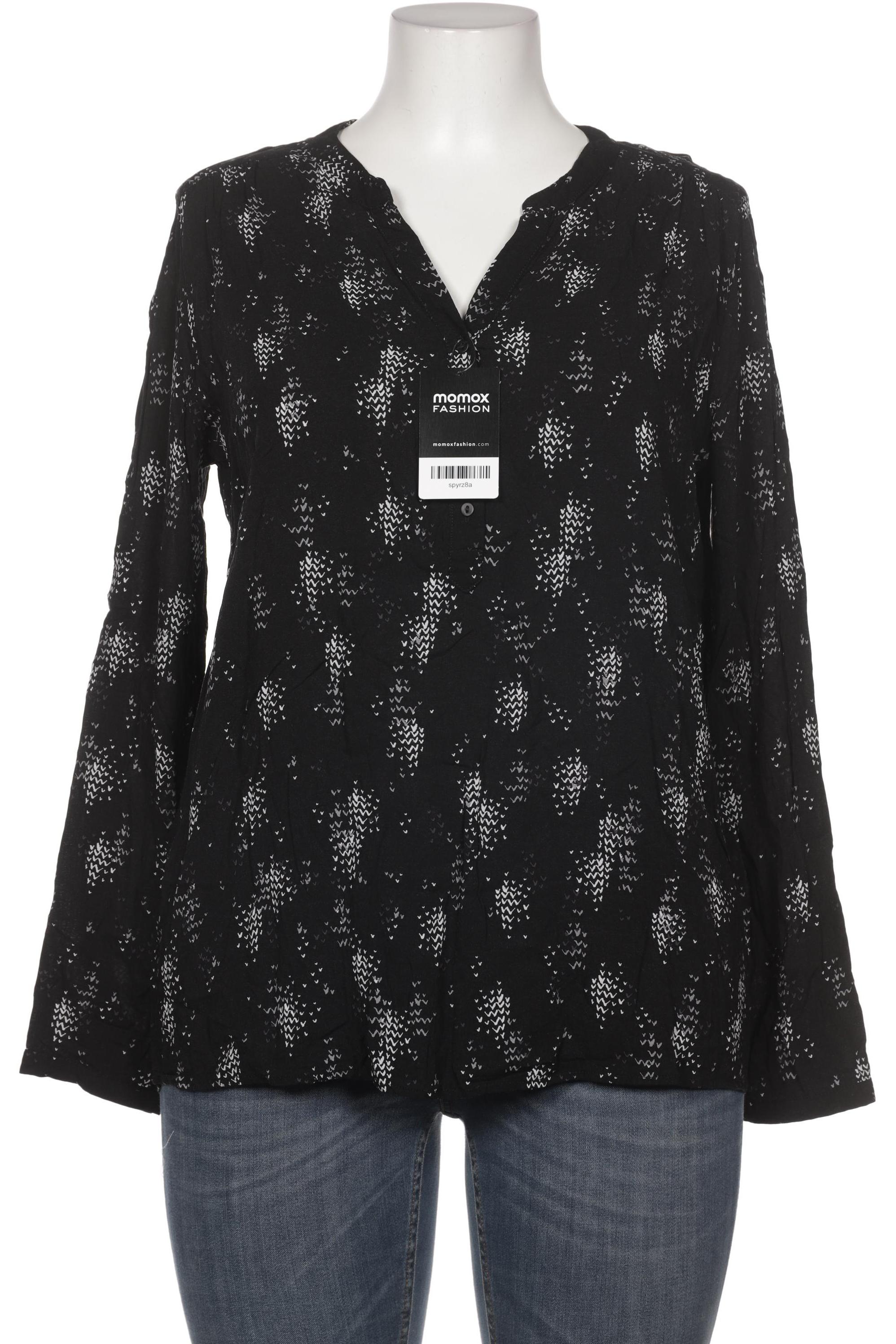 

Opus Damen Bluse, schwarz, Gr. 42